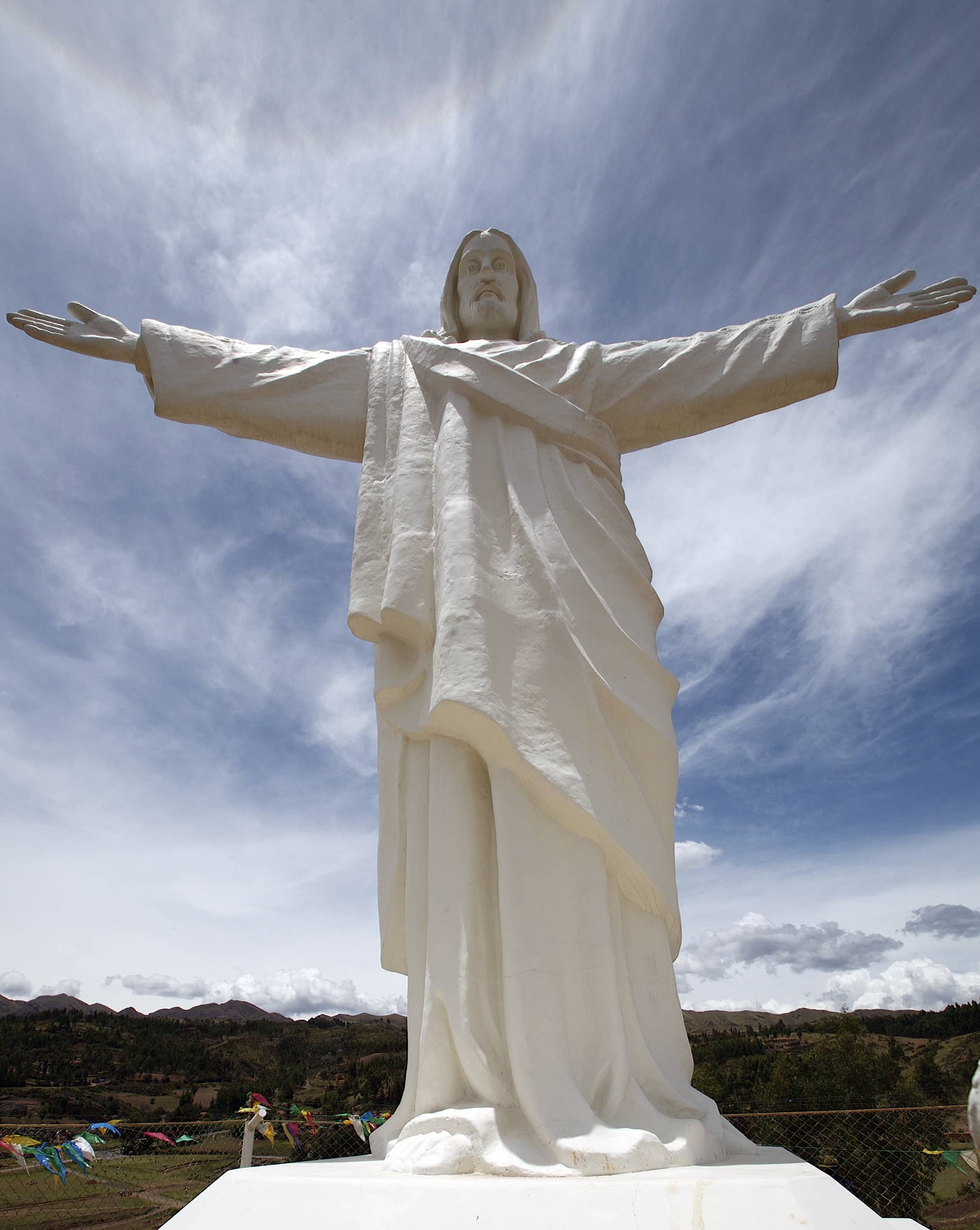 The Cristo Blanco Statue
