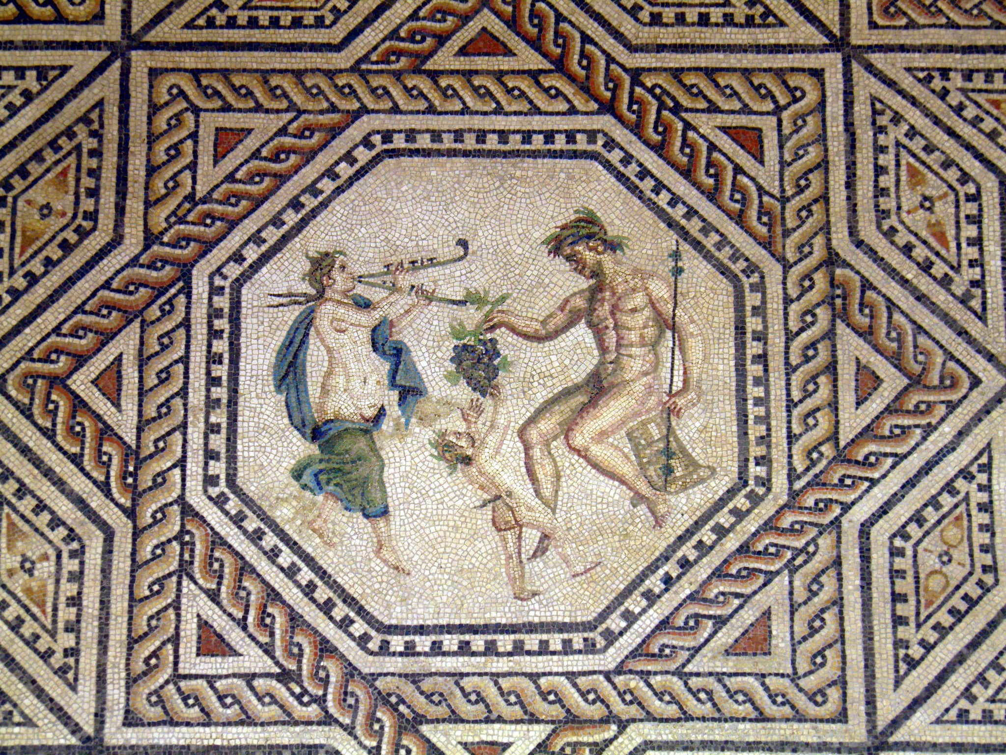 P Dionysus Mosaic
