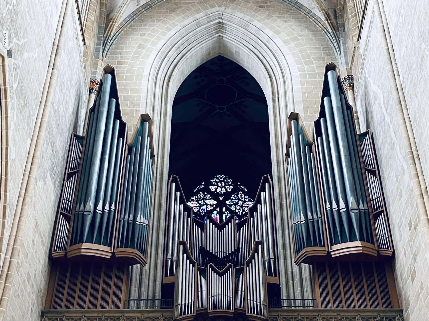 Ornate Interior and Pipe Organ