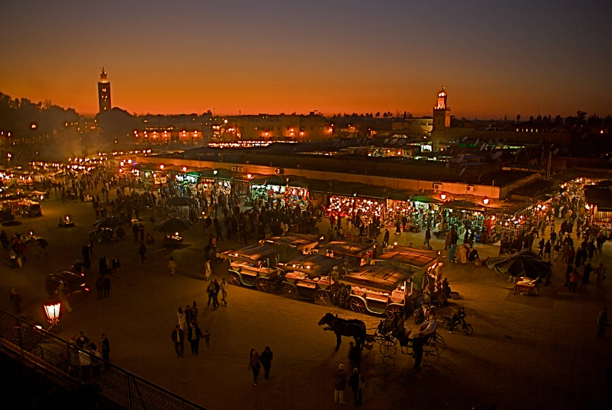 Jemaa el-Fna at Dusk