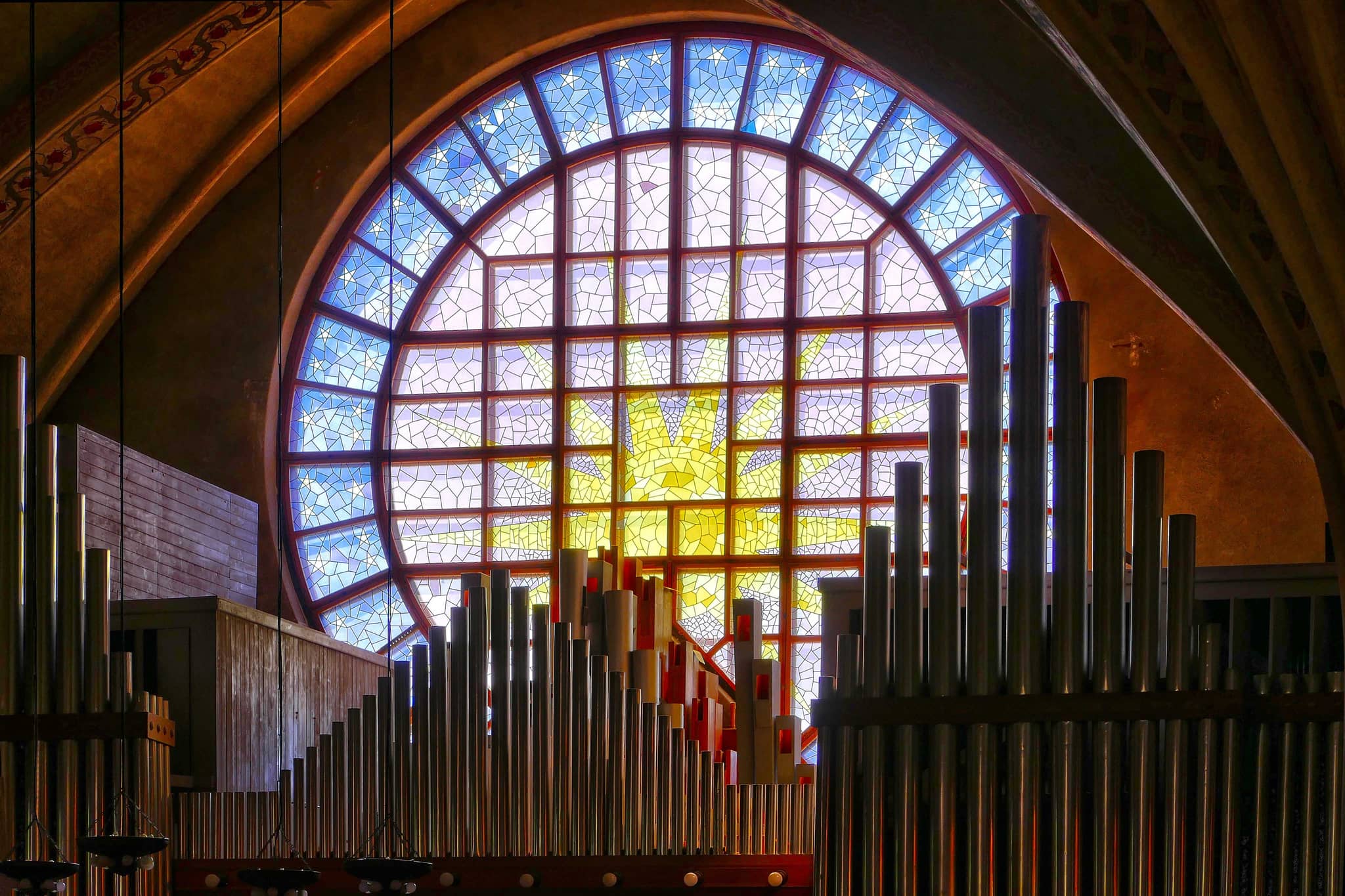 Stained Glass and Open Plan