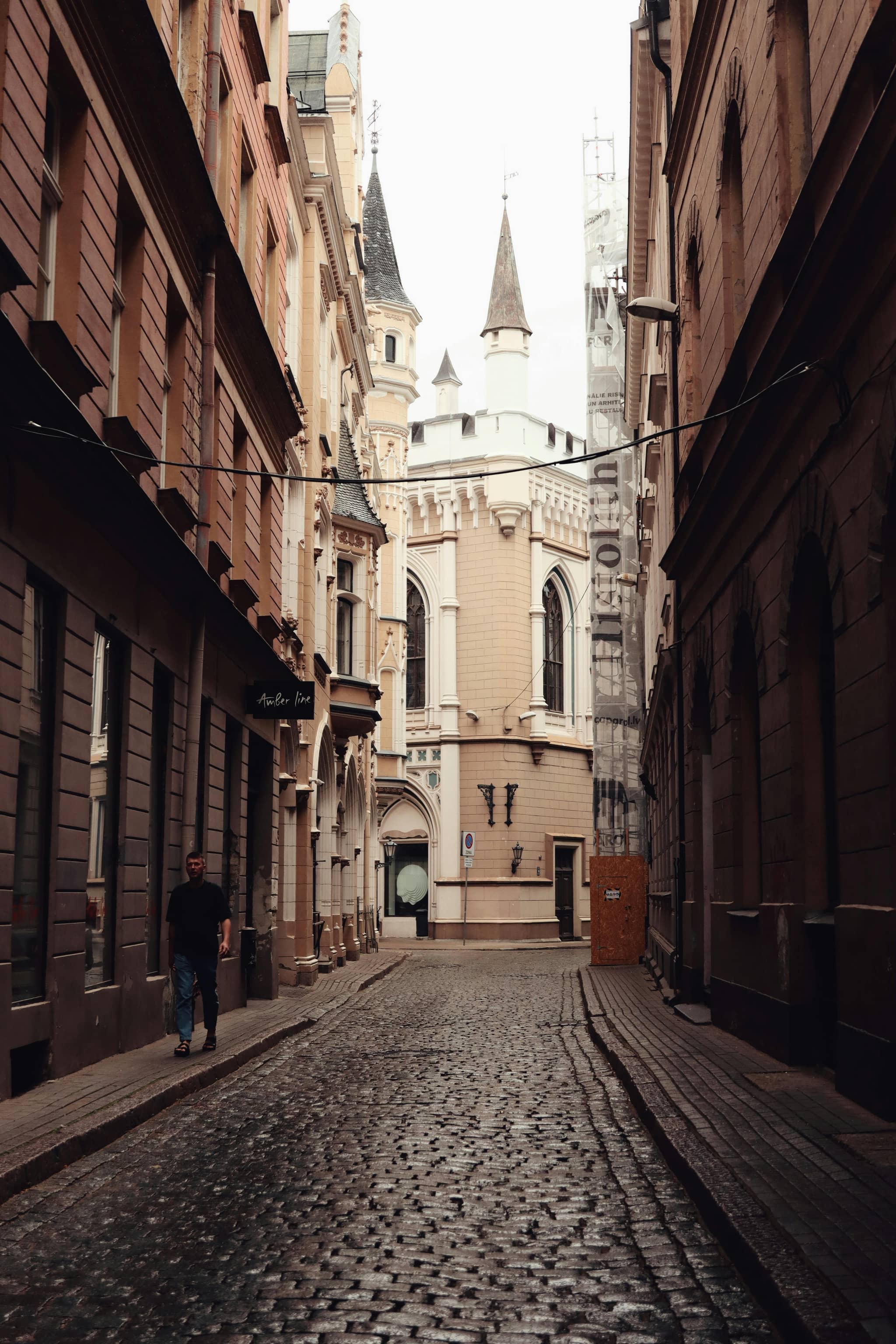 Atmospheric Old Town Streets