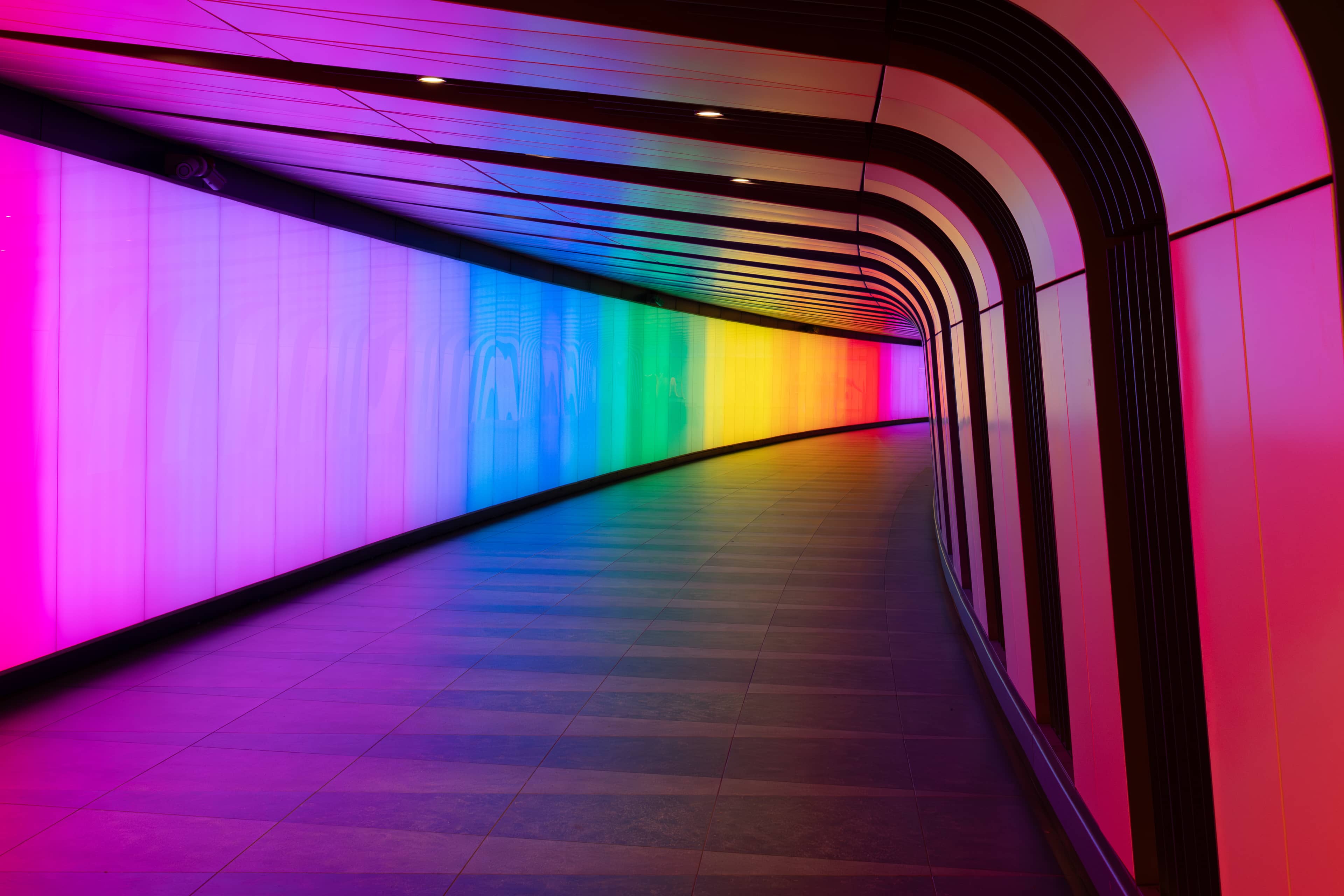 King's Cross Light Tunnel