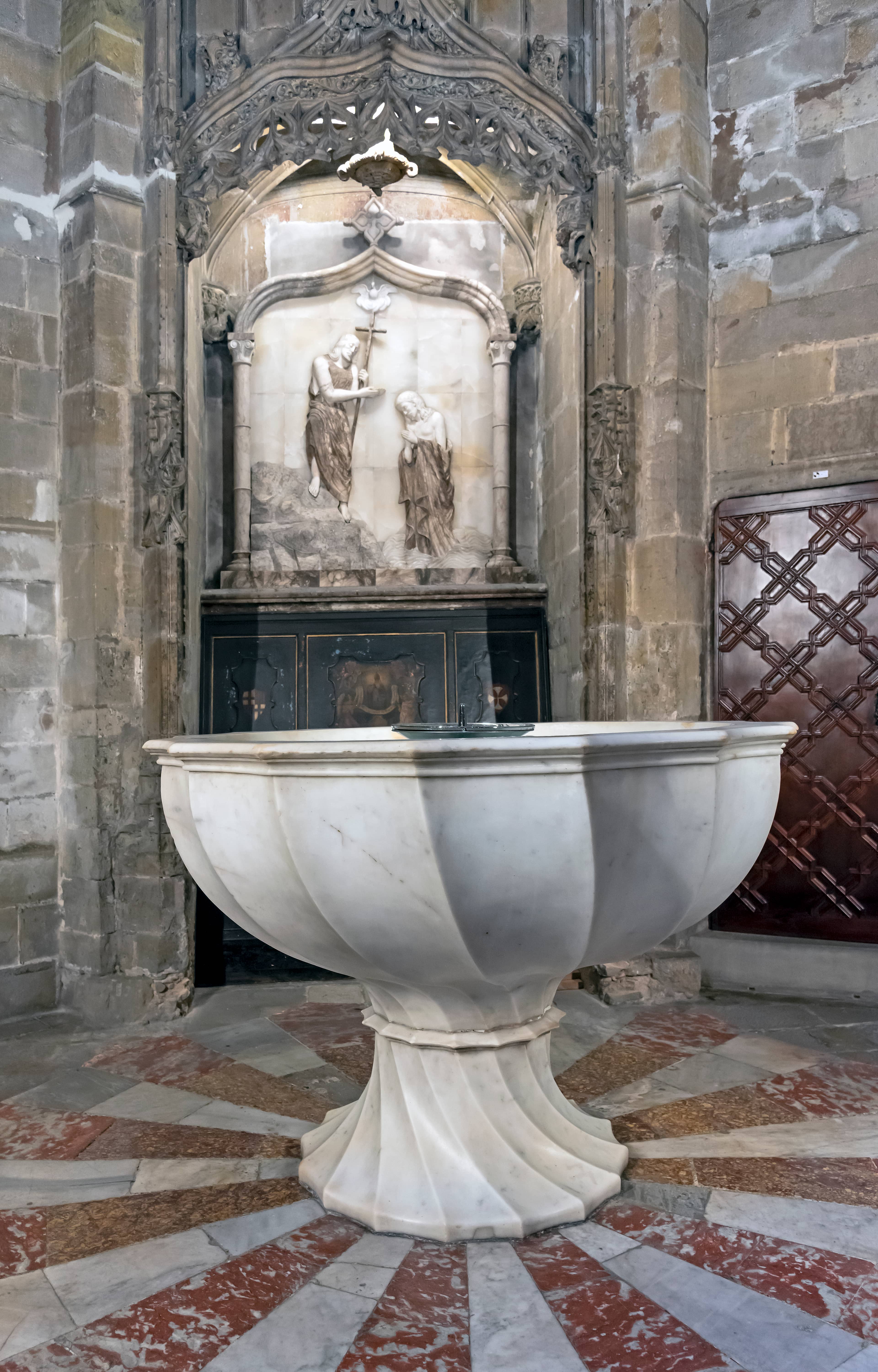 4th-Century Baptismal Font