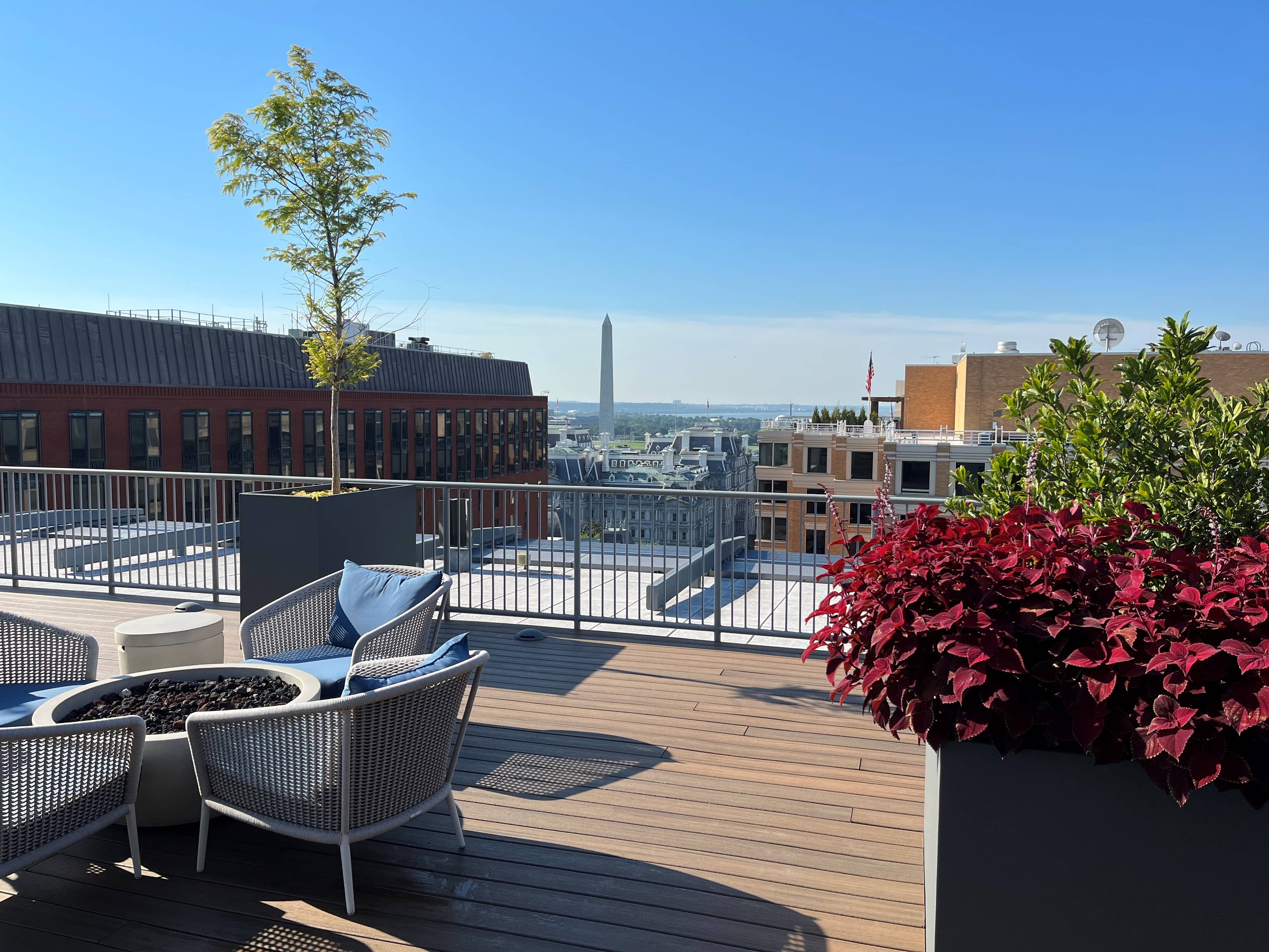 Deck at Queen Kapiolani Hotel