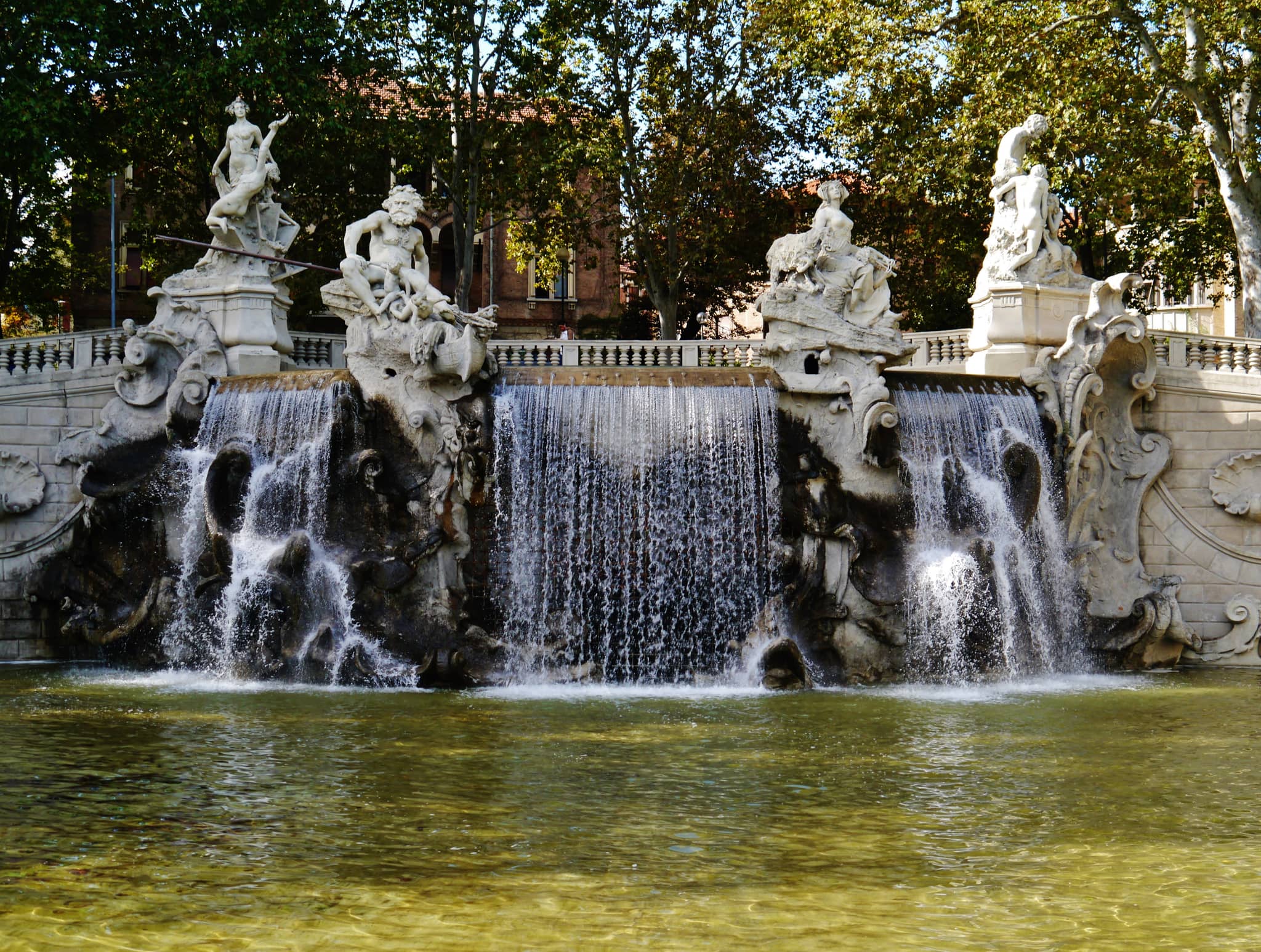 Allegorical River Statues
