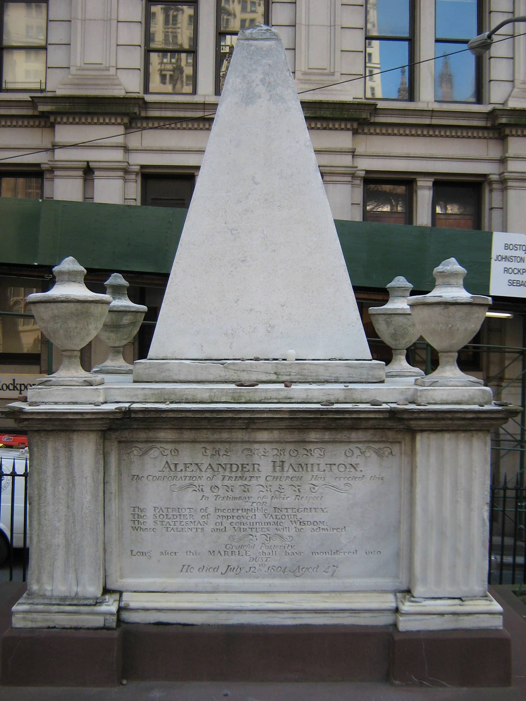 Alexander Hamilton's Grave