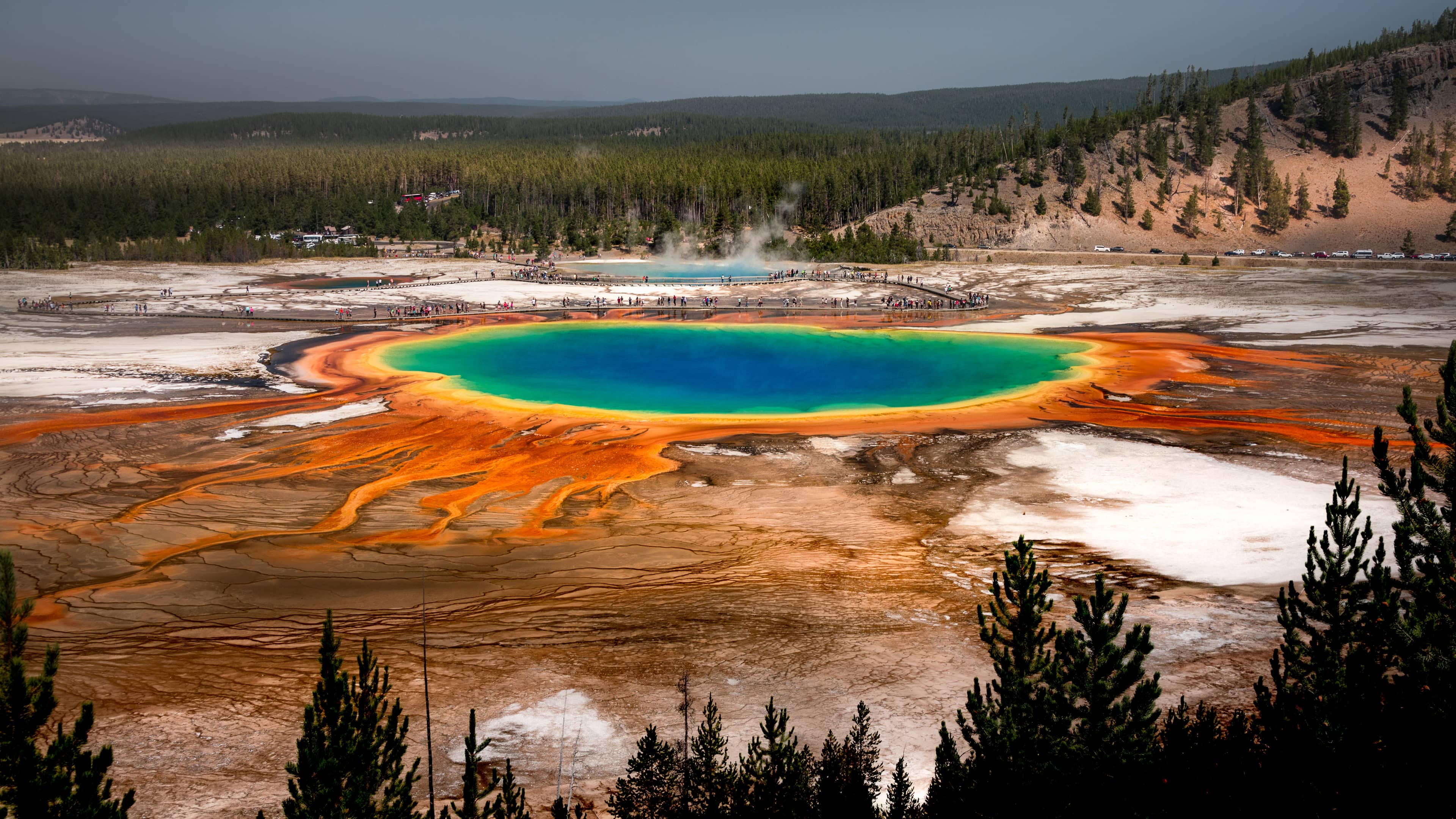 Grand Prismatic Spring Overlook