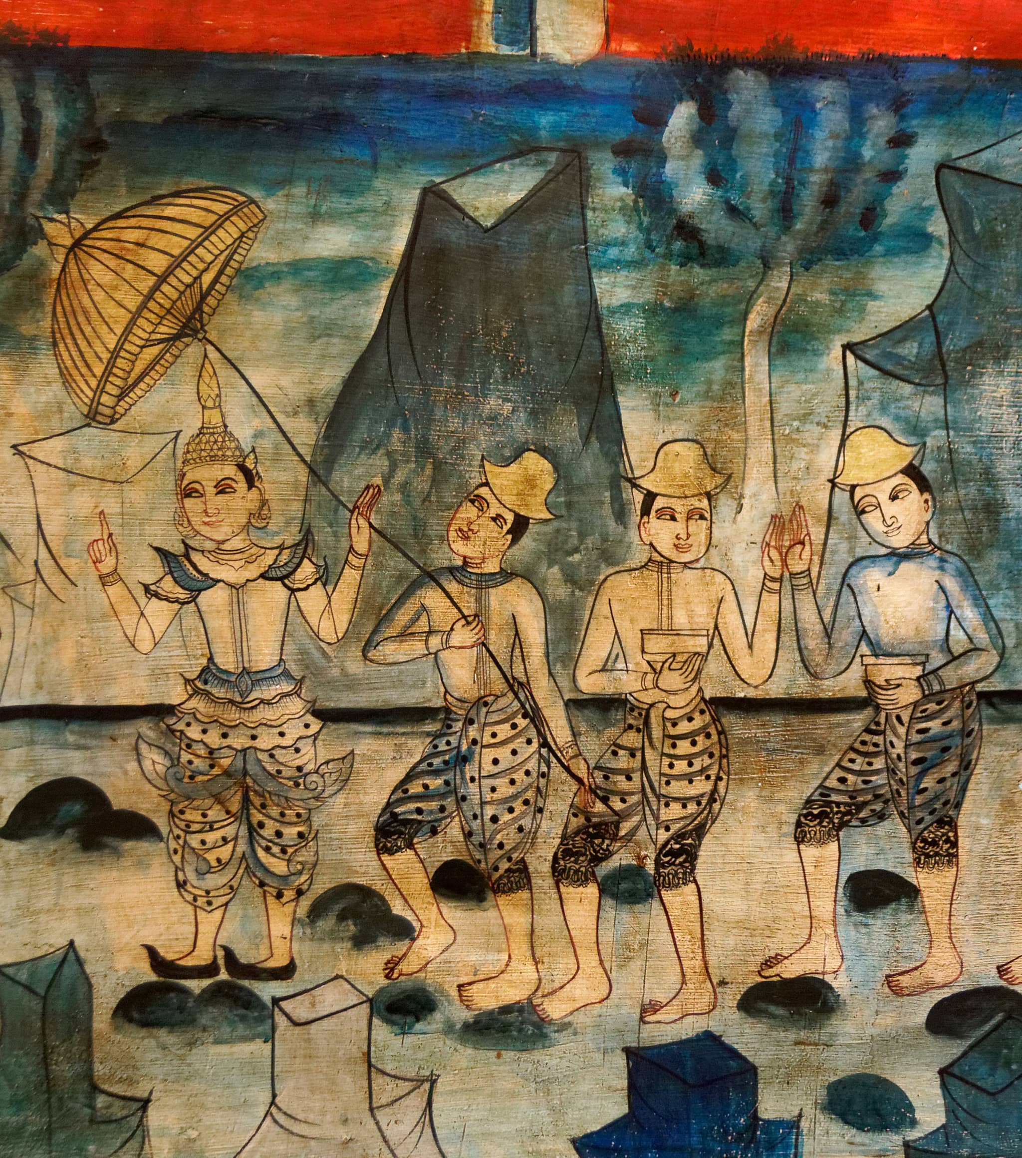 Intricate Murals