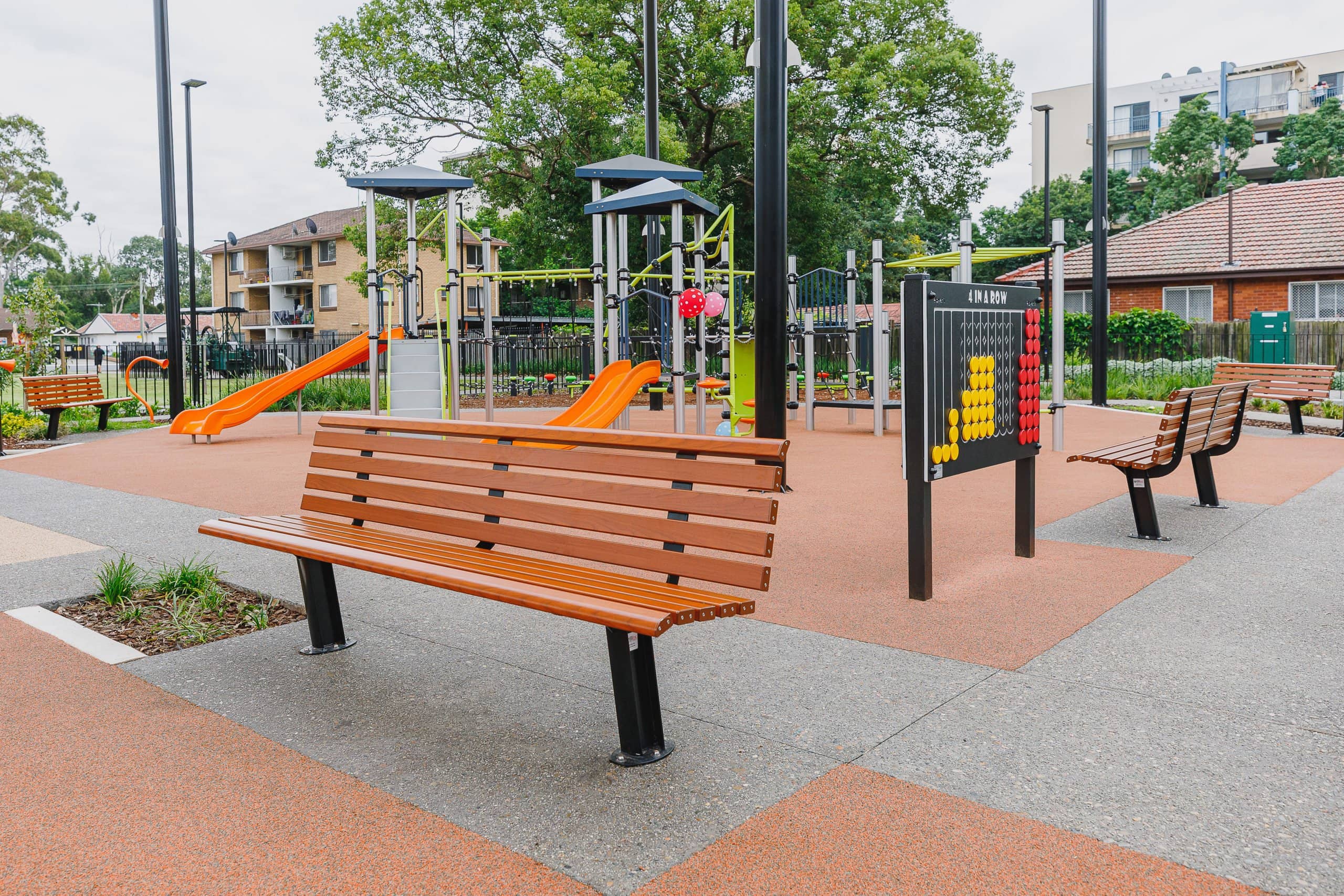 Playgrounds & Skate Park