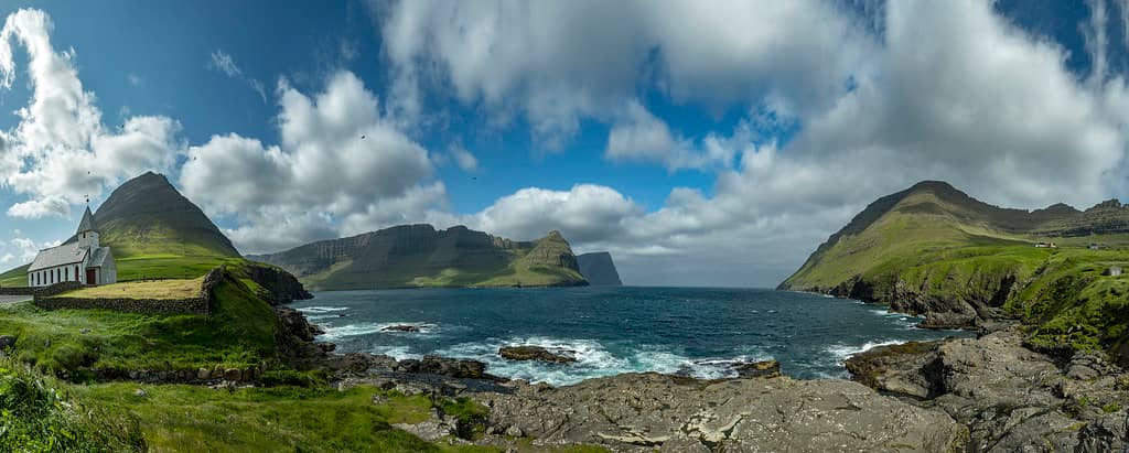 Panoramic Faroe Islands Views