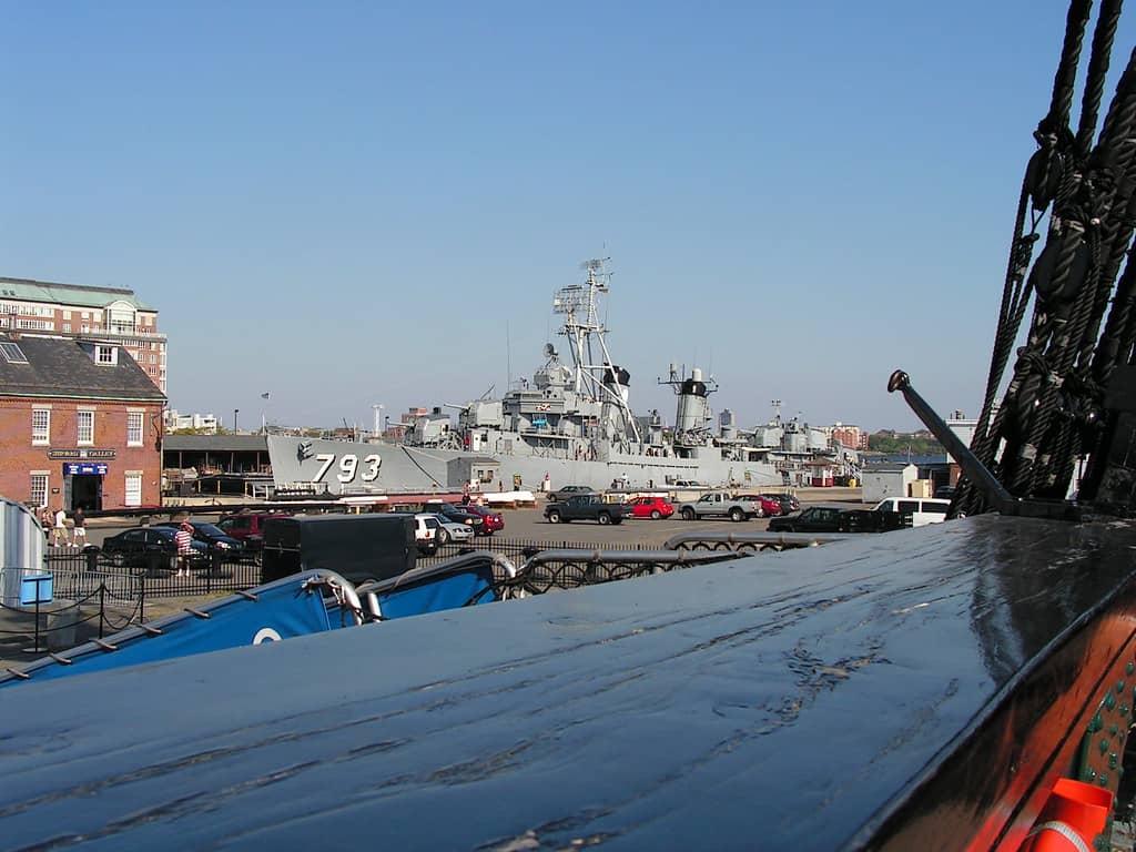 Proximity to USS Constitution