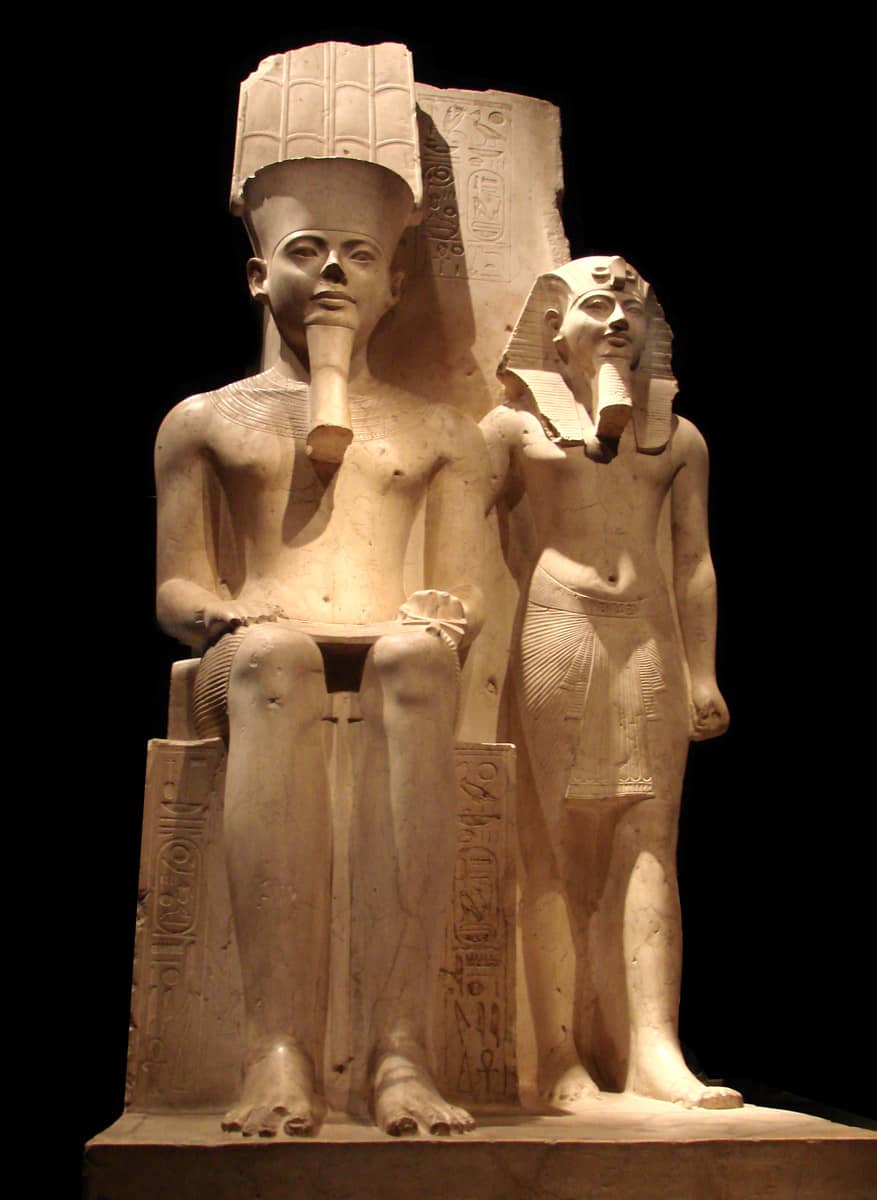 Statues of Pharaohs