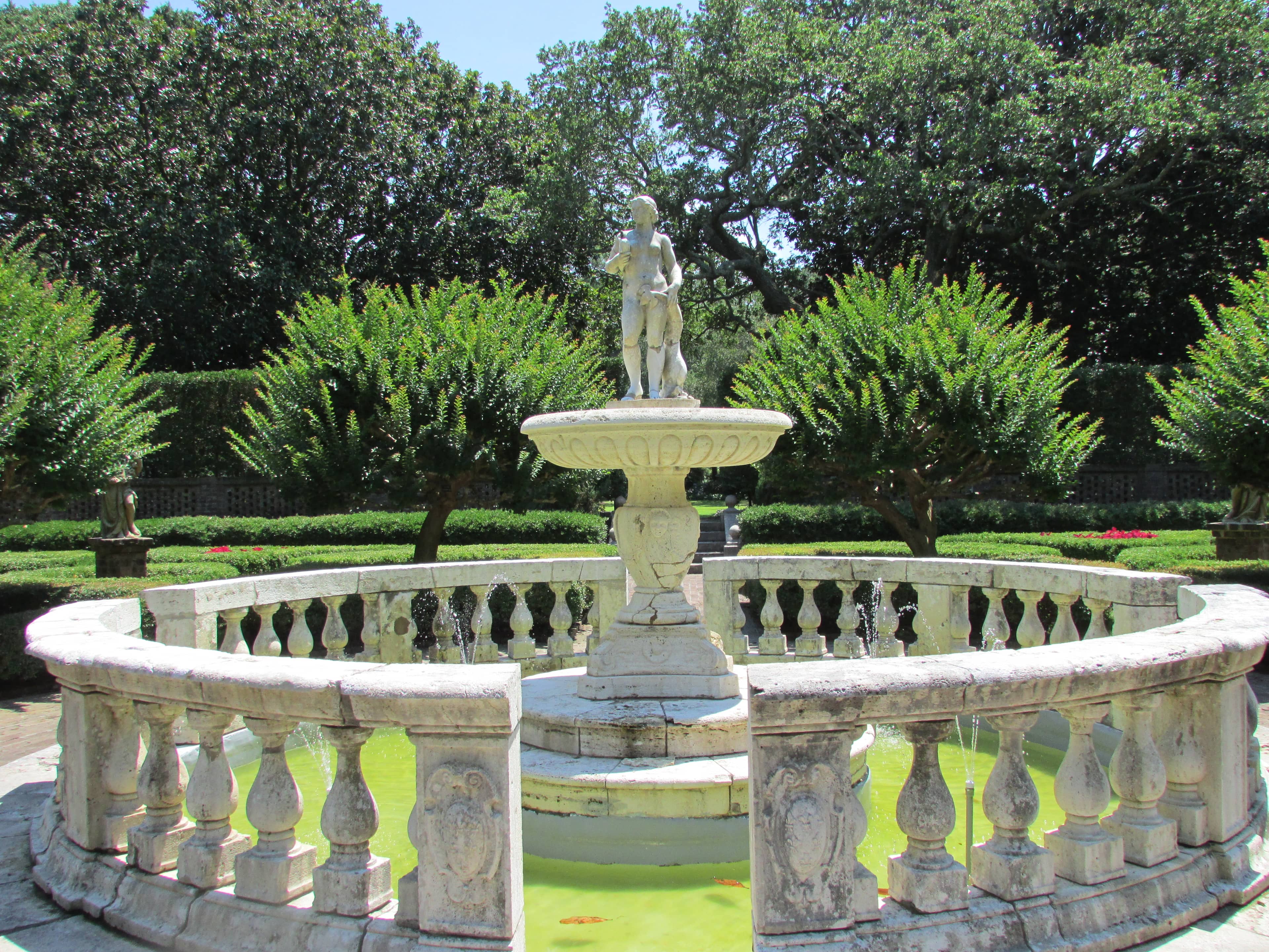 Fountains and Statues