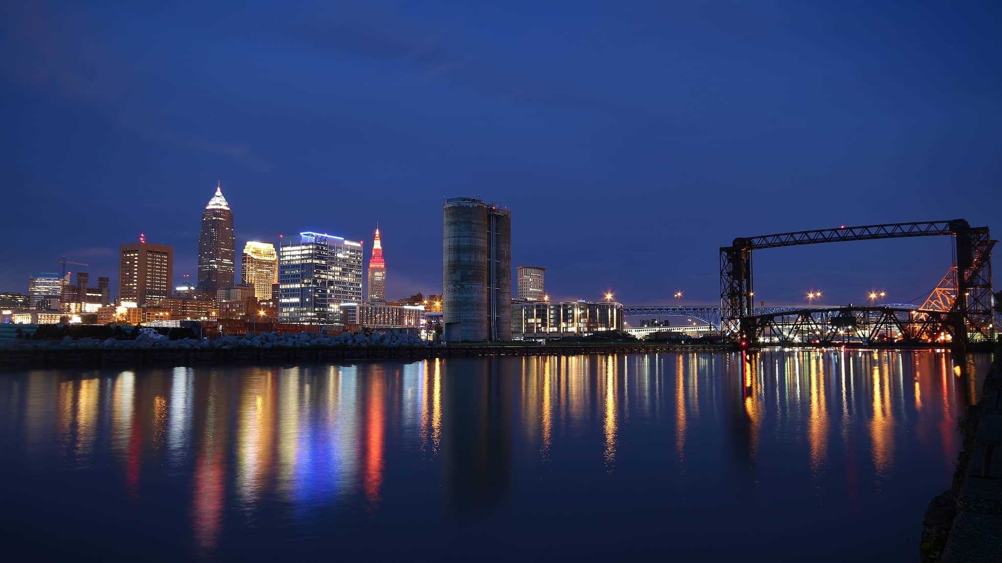 Panoramic City and Lake Views