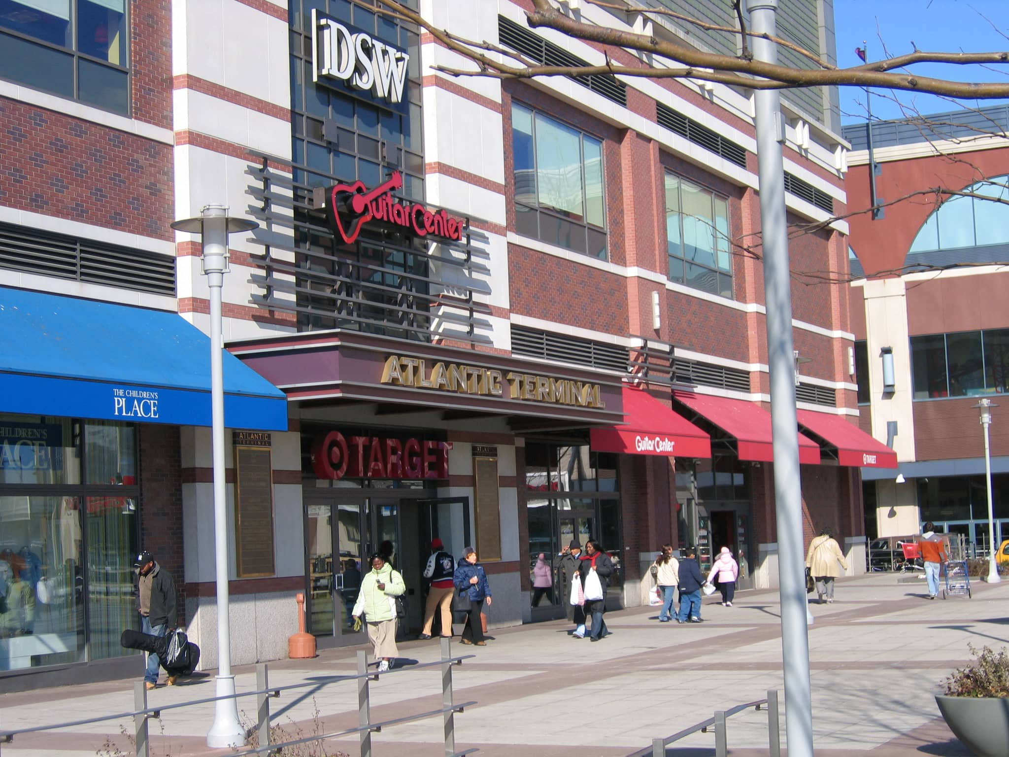 Energetic Shopping Scene