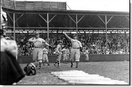Historic Baseball Field Ambiance