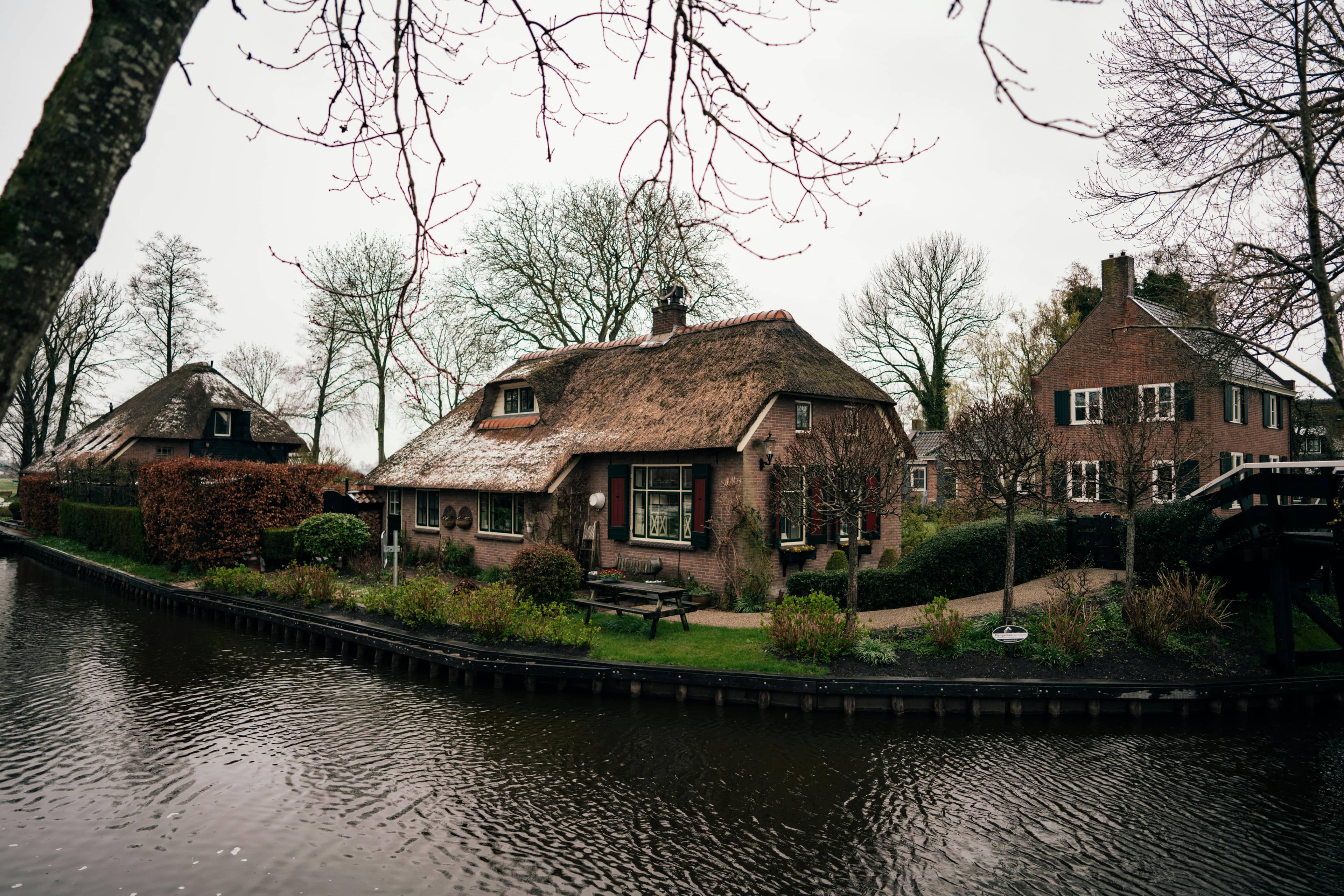 Thatched-Roof Farmhouses