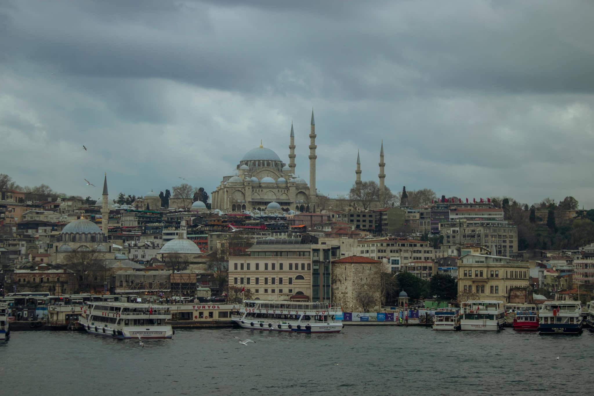 Panoramic Golden Horn Views