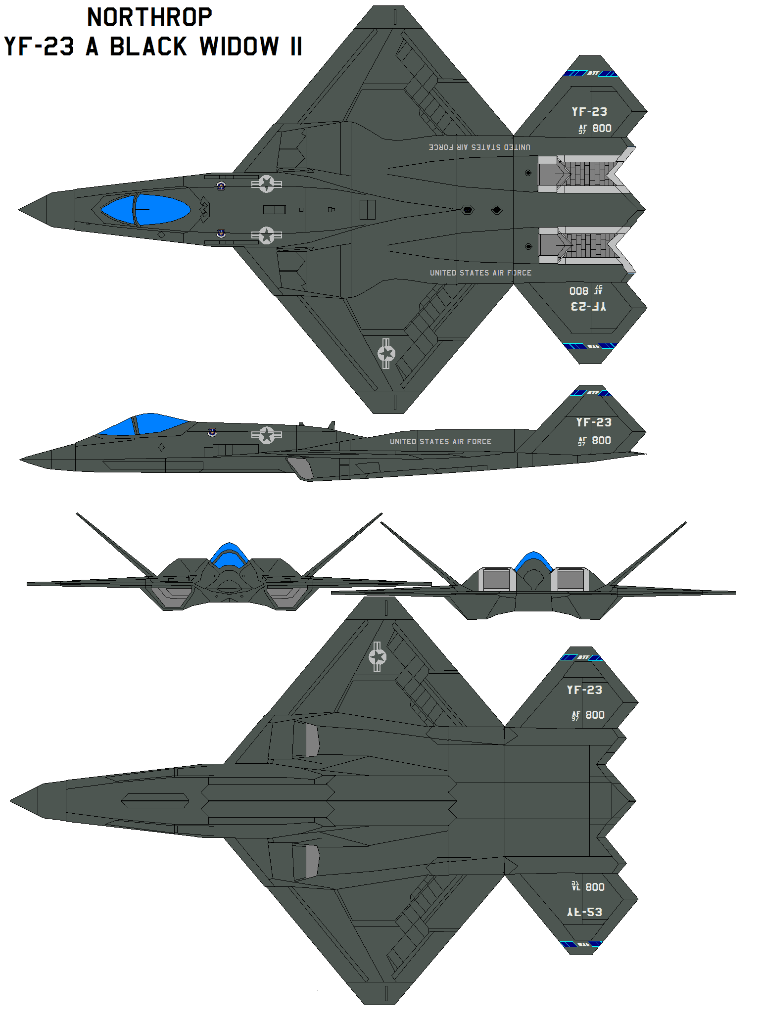 YF-23 Black Widow II