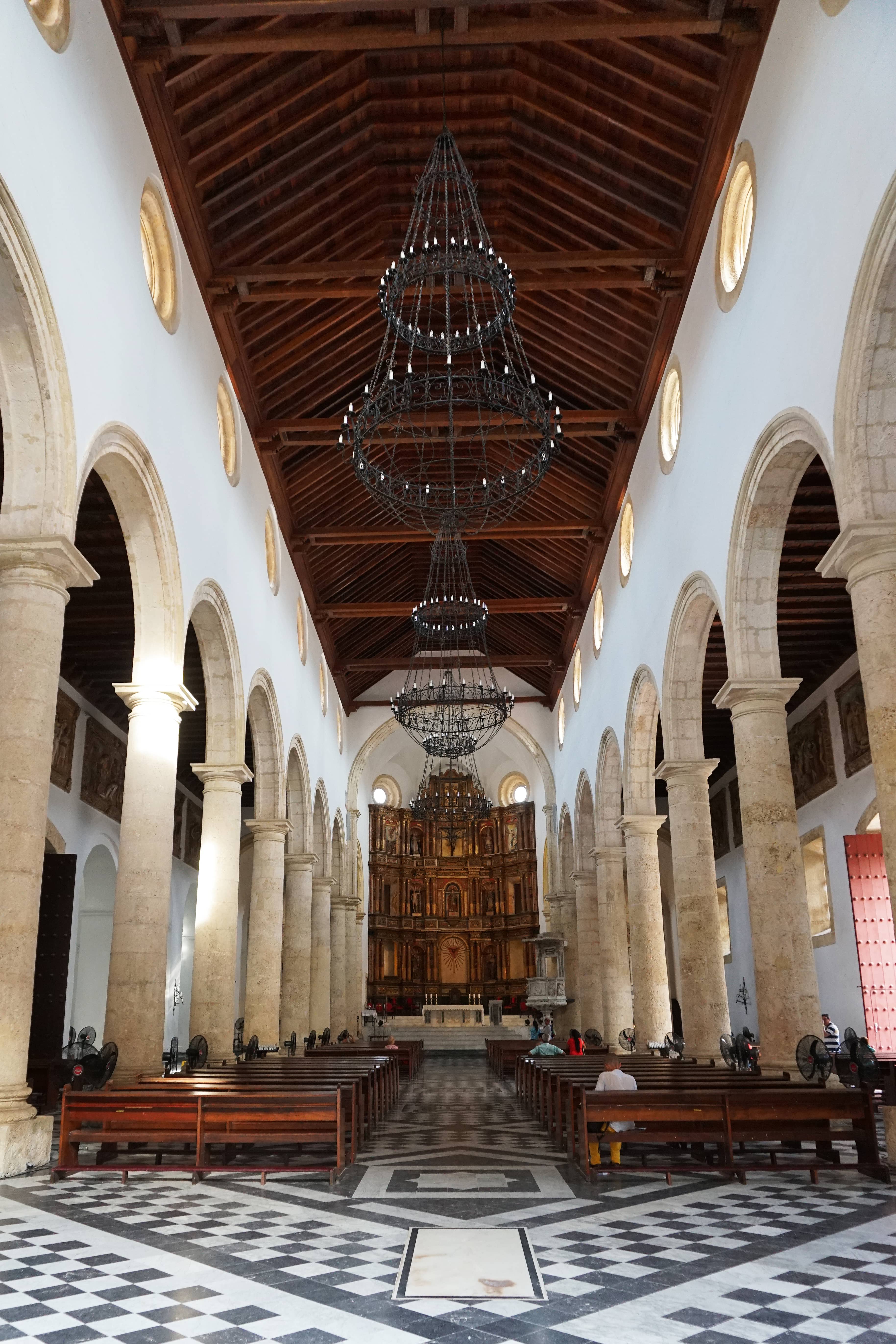 Exposed Coral Stone Interior