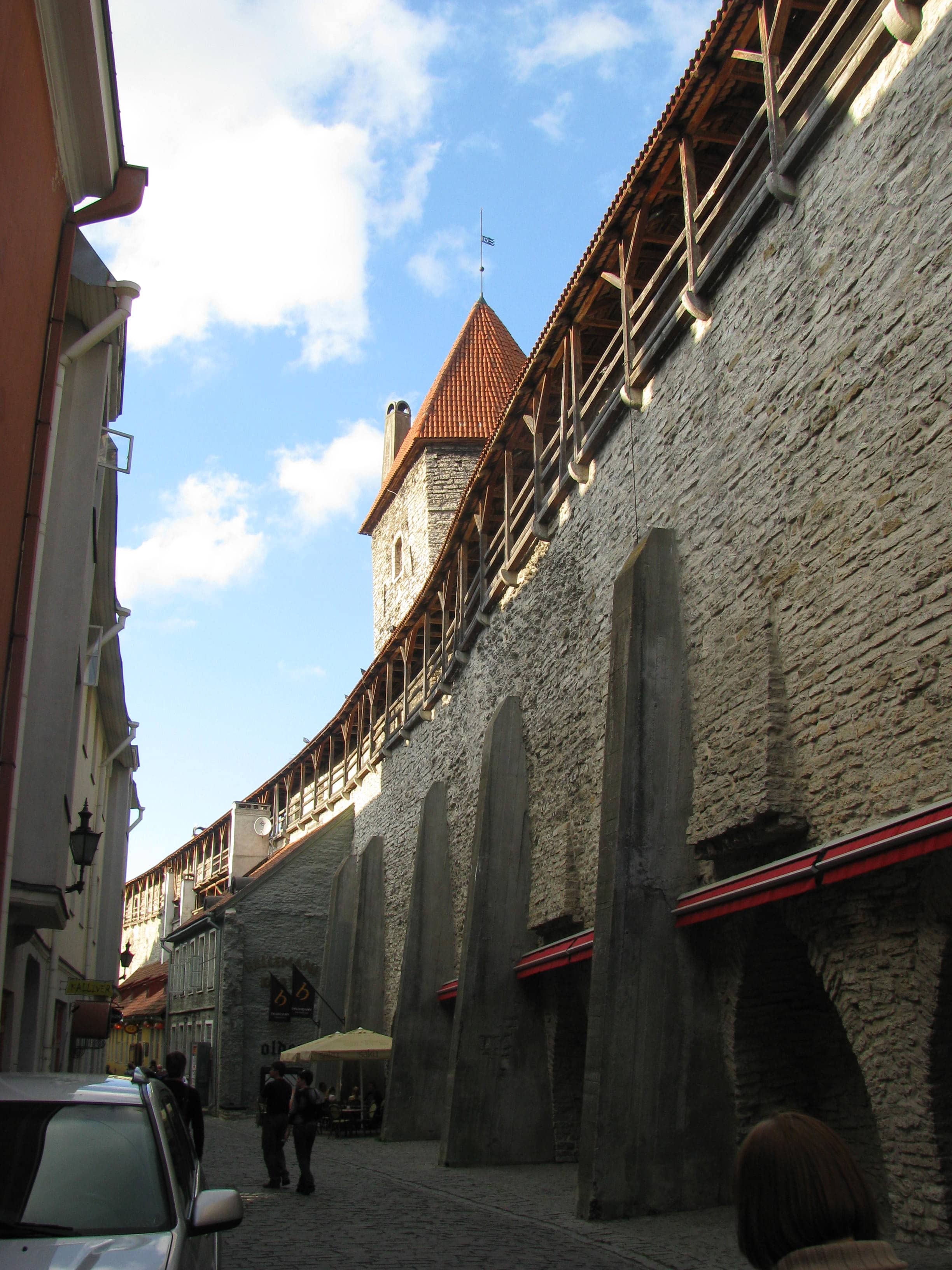 Medieval Town Wall Walkway