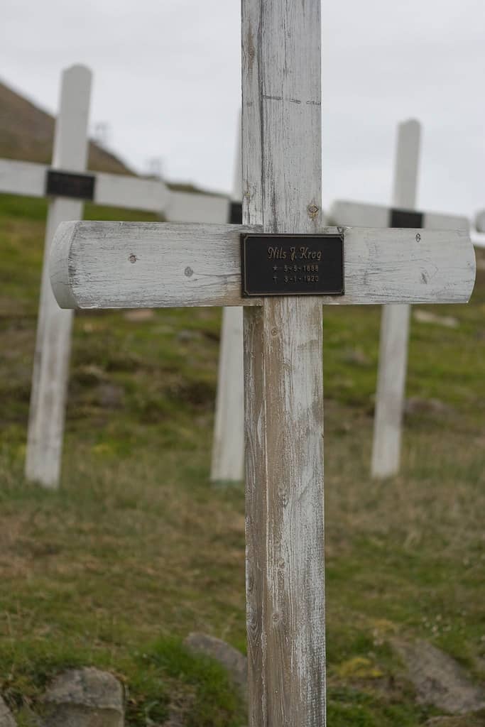Weathered Crosses and Markers