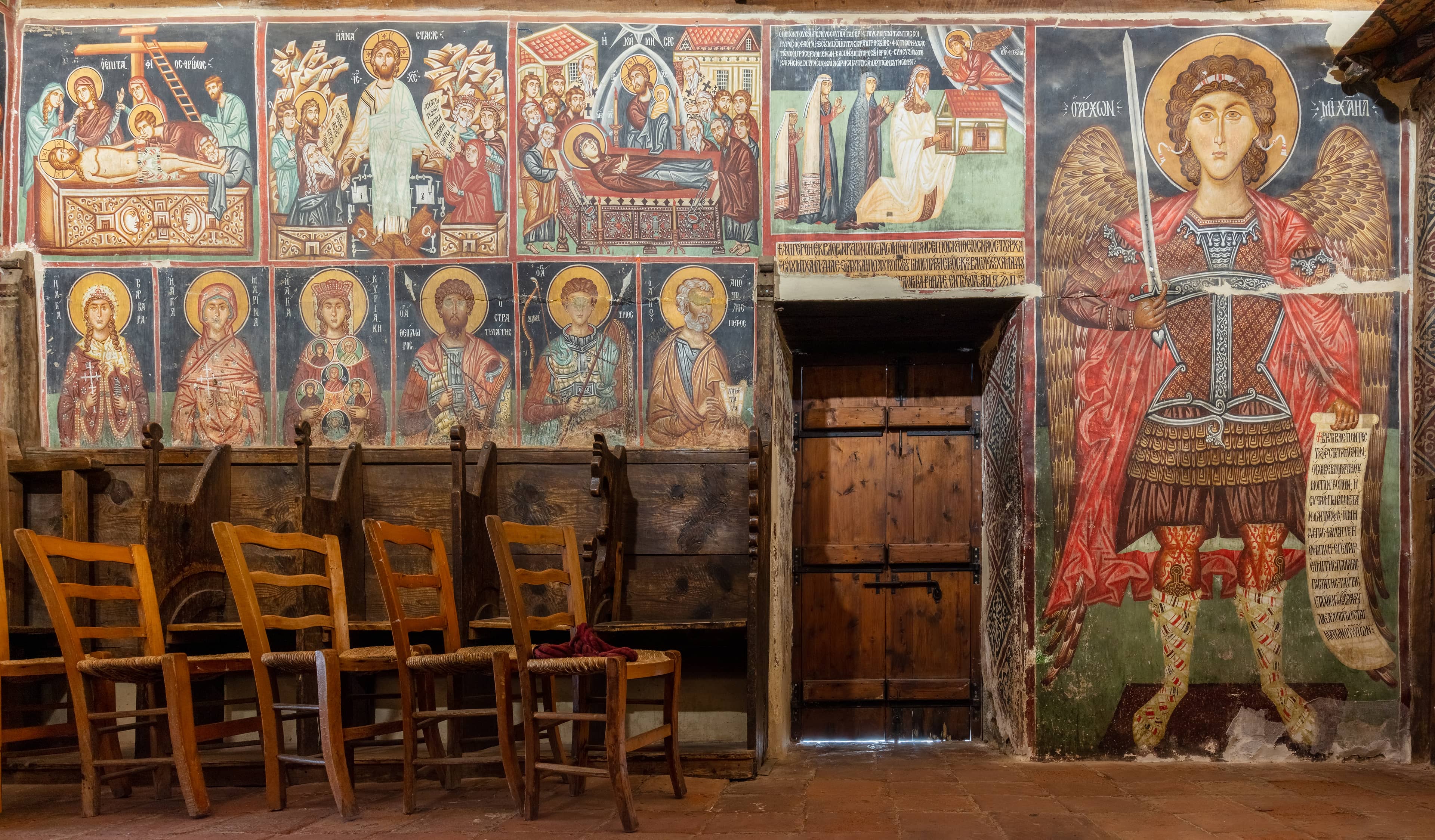 Intricate Interior Frescoes