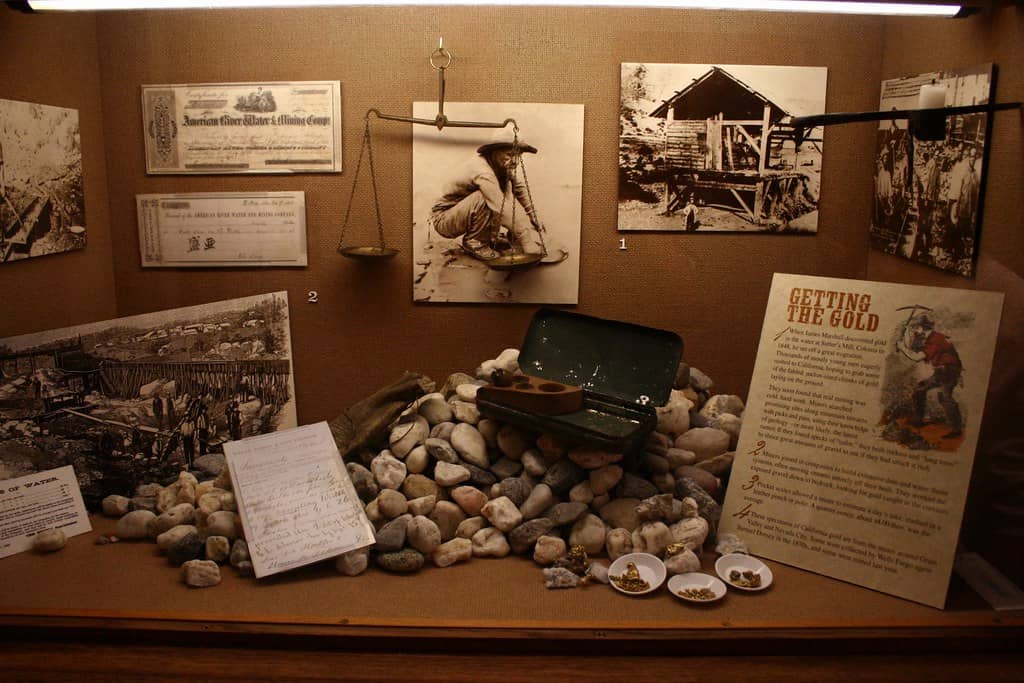 Gold Rush Era Exhibits