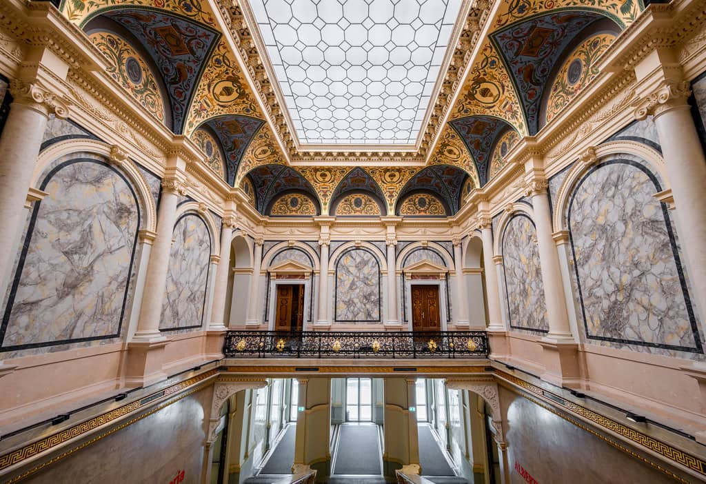 Restored Neoclassical Building