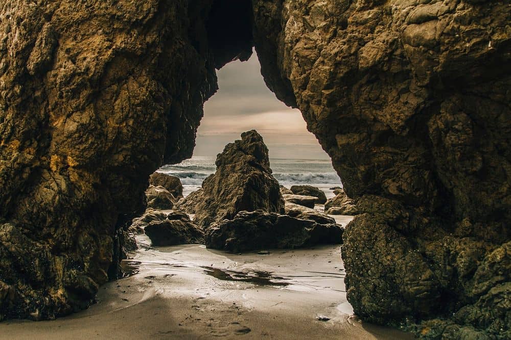 Secluded Sea Caves