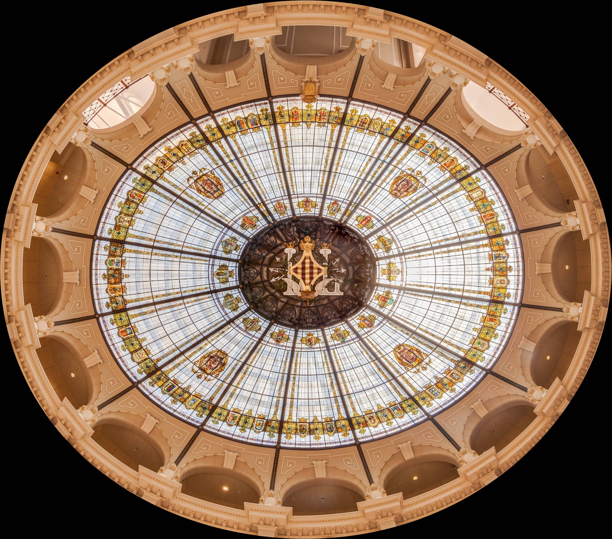 Interior Glass Dome