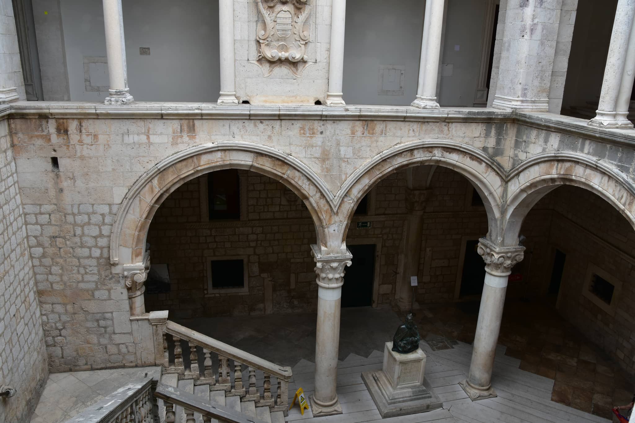 Courtyard and Staircases