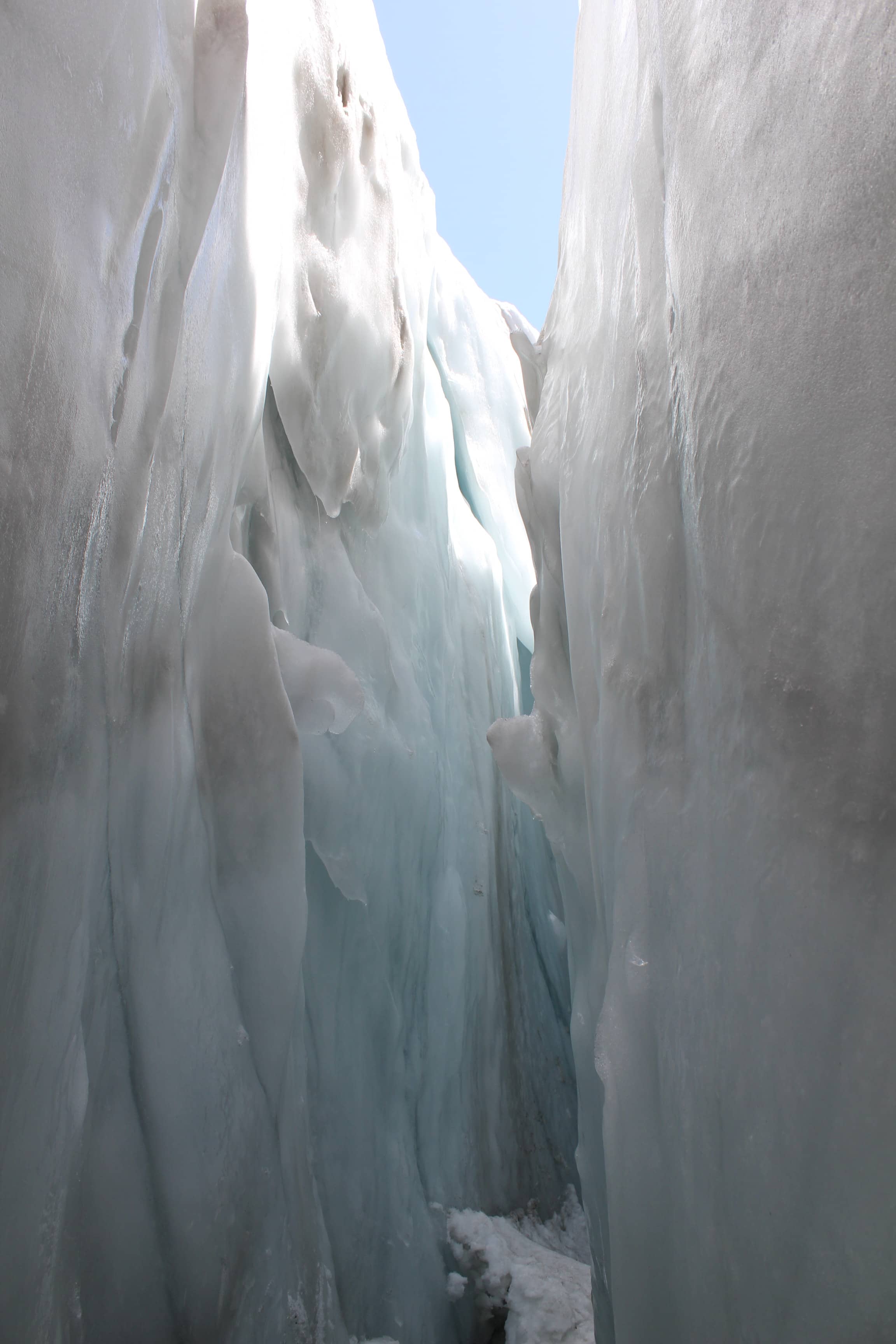 Glacier du Tour's Crevasses