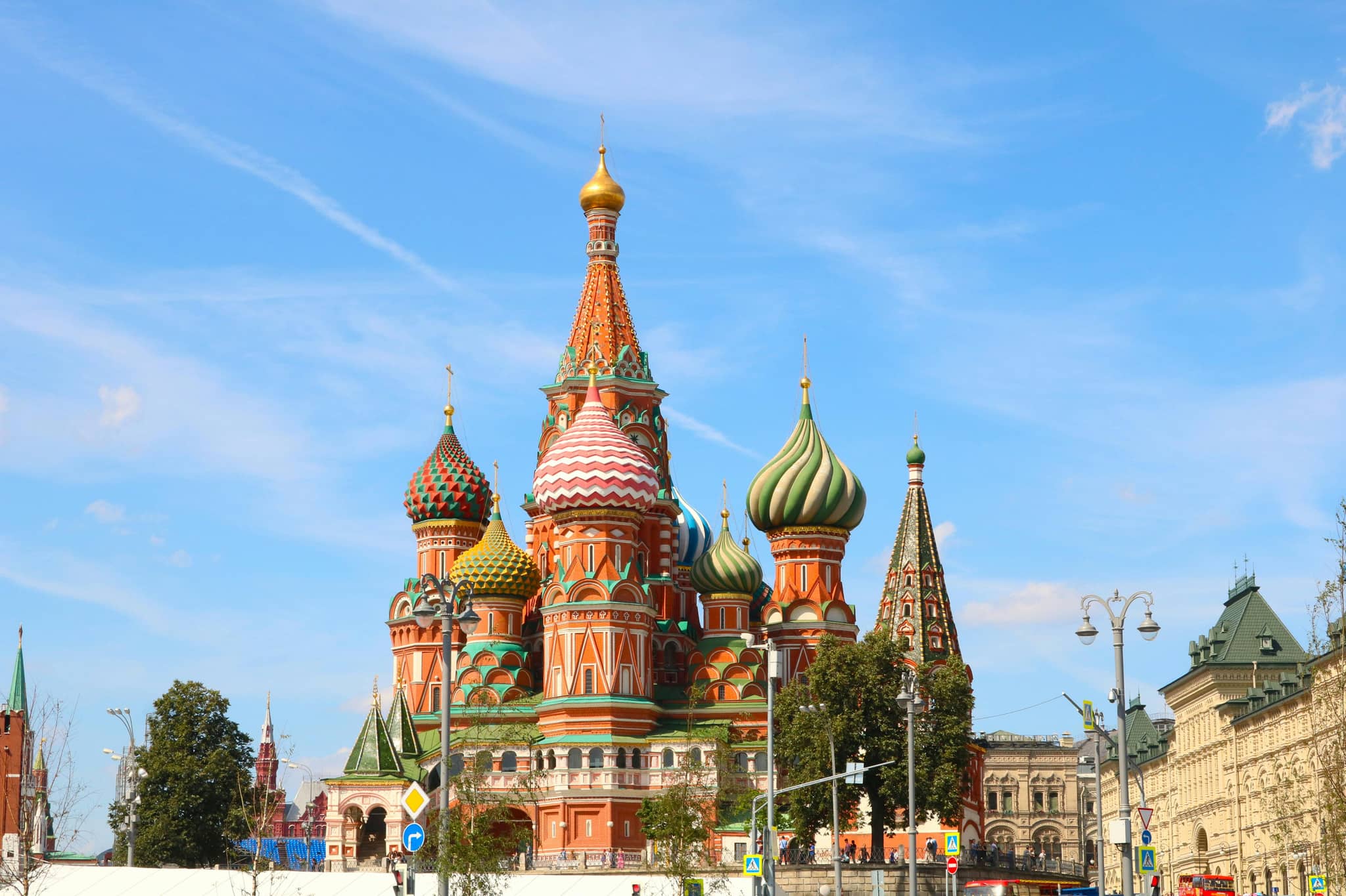 St. Basil's Cathedral Glimpse