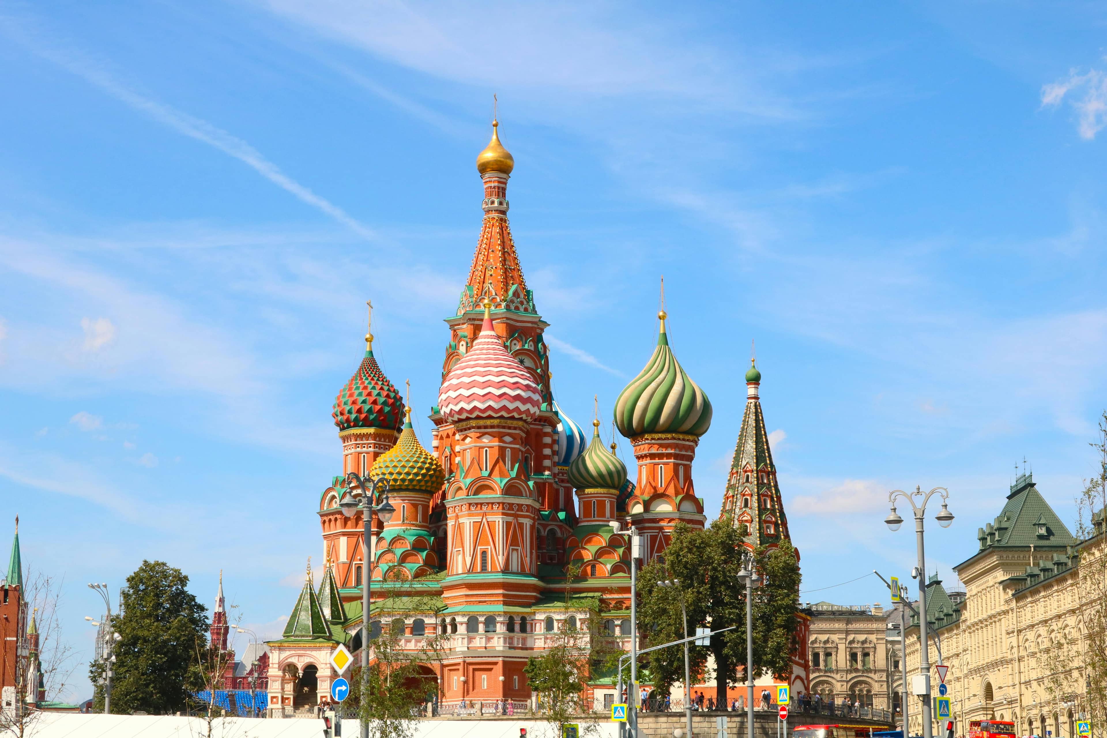St. Basil's Cathedral Glimpse