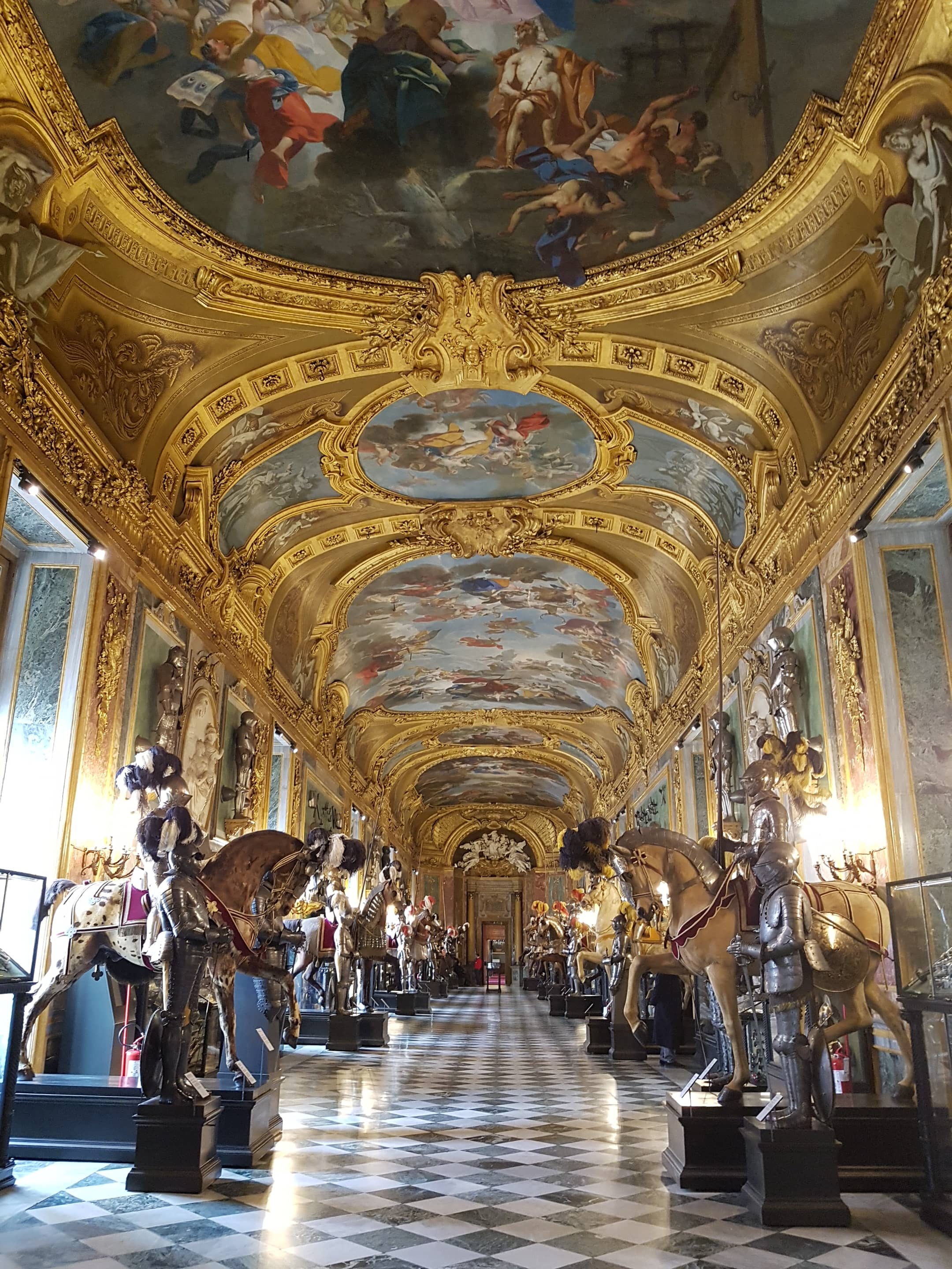 Intricate Armor Displays