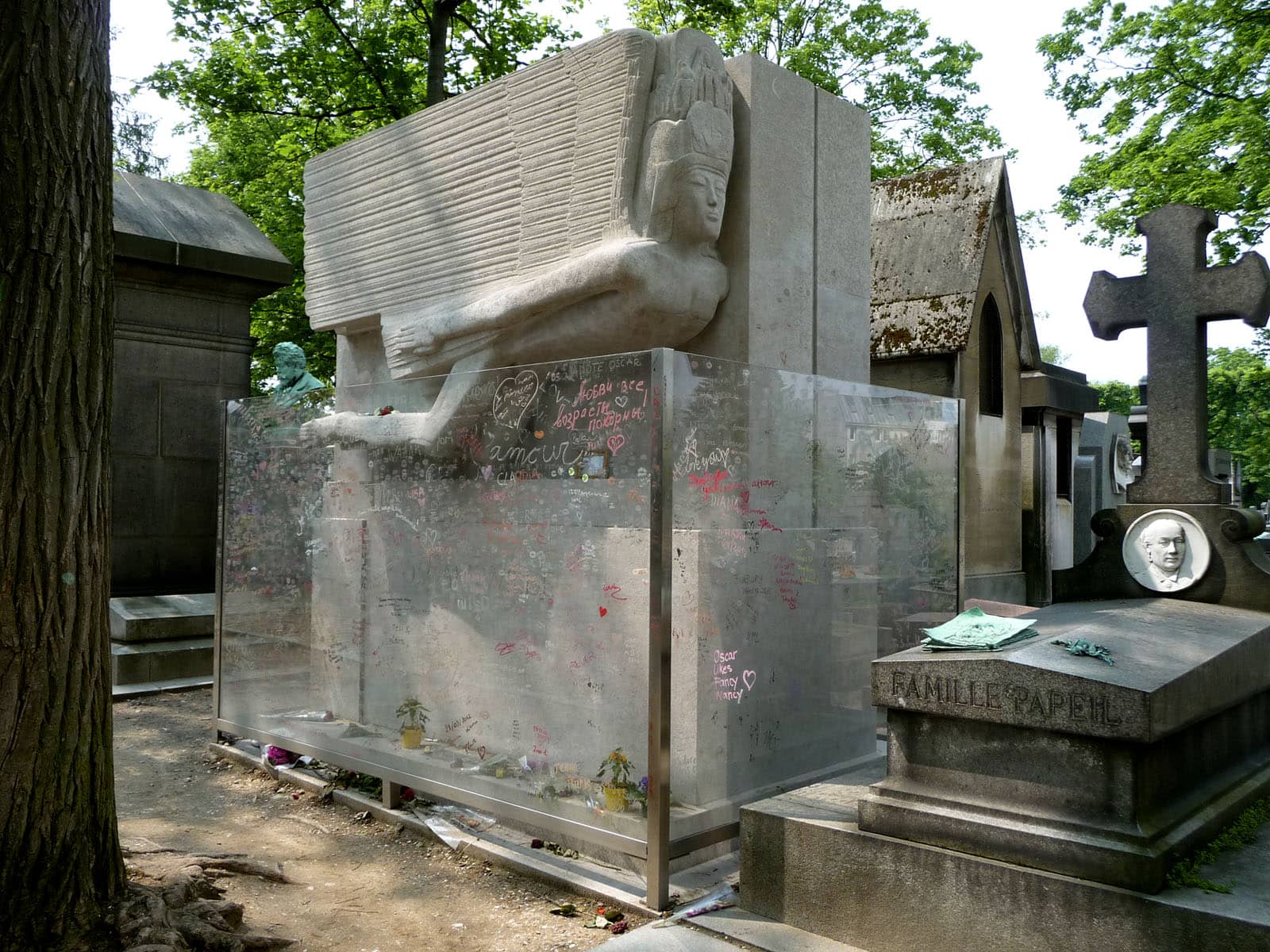Oscar Wilde's Tomb