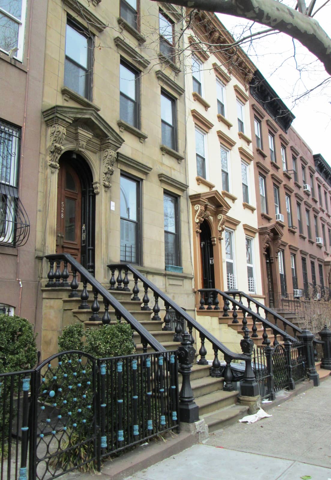 Charming Brownstone Streets