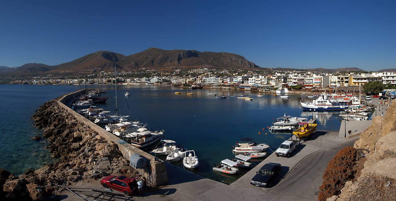 Hersonissos Port Views