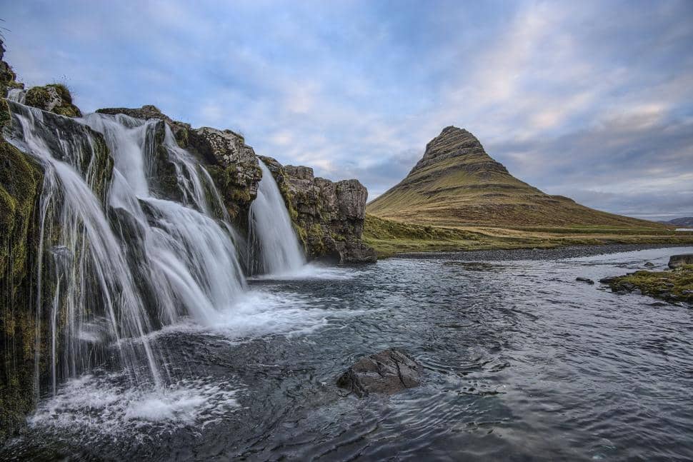 Kirkjufellsfoss Waterfall