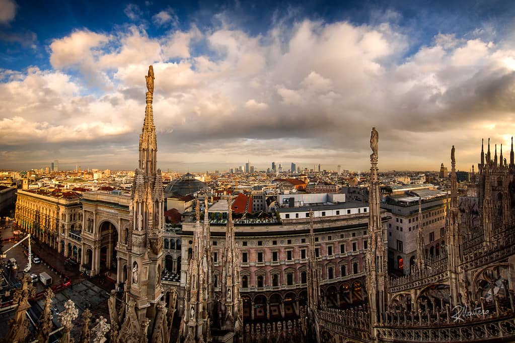 Panoramic Milan Views