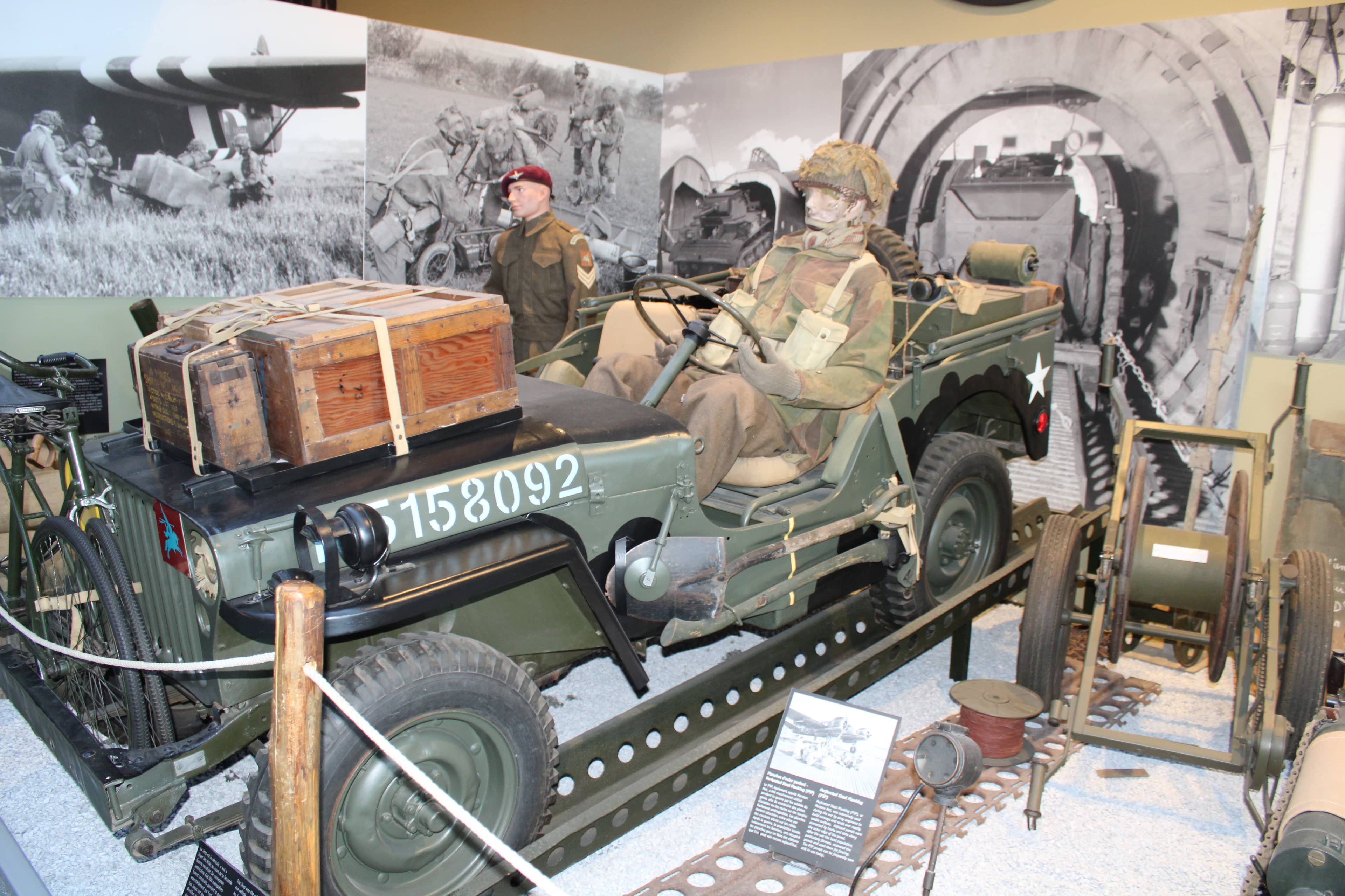 WWII Vehicles and Exhibits