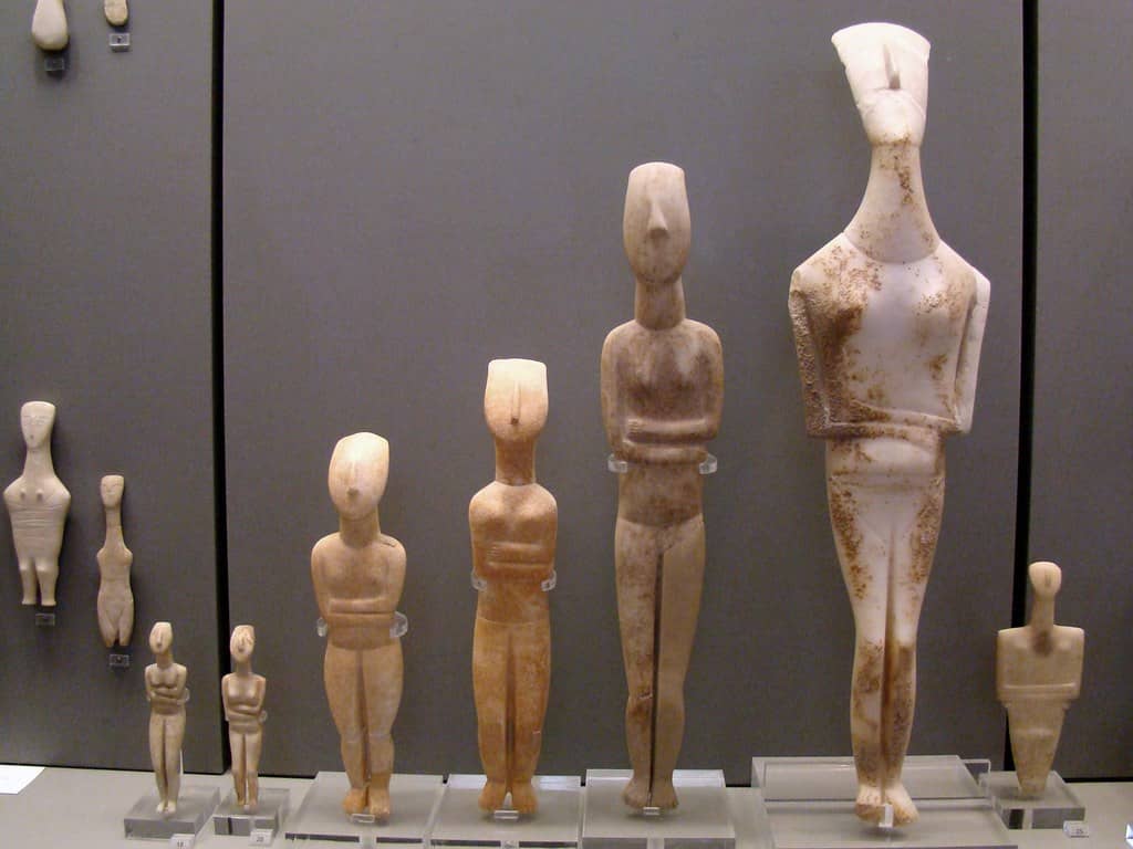 Cycladic Figurines