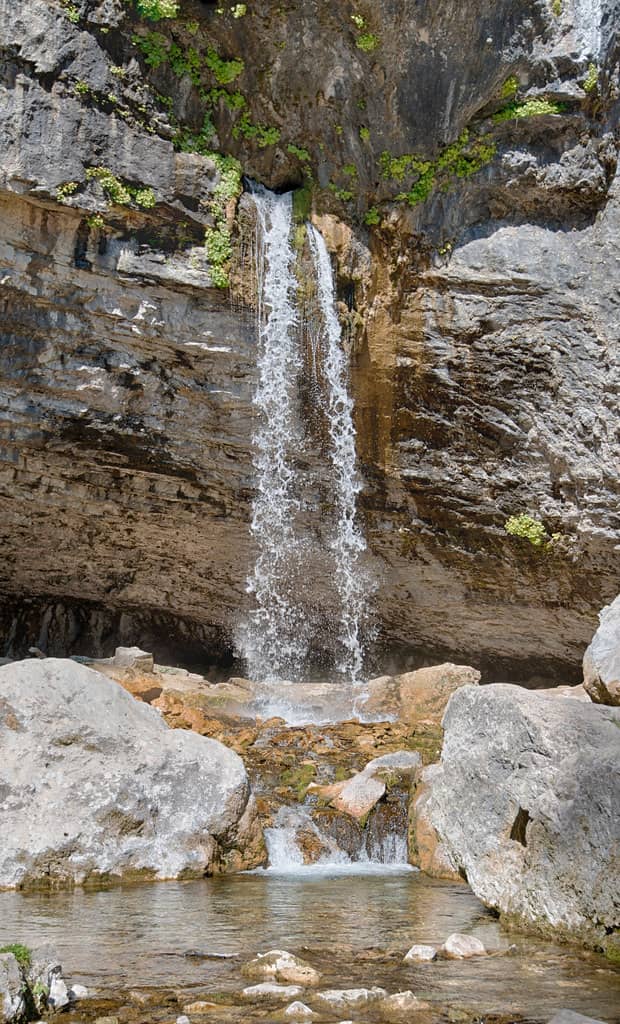 Spouting Rock Waterfall