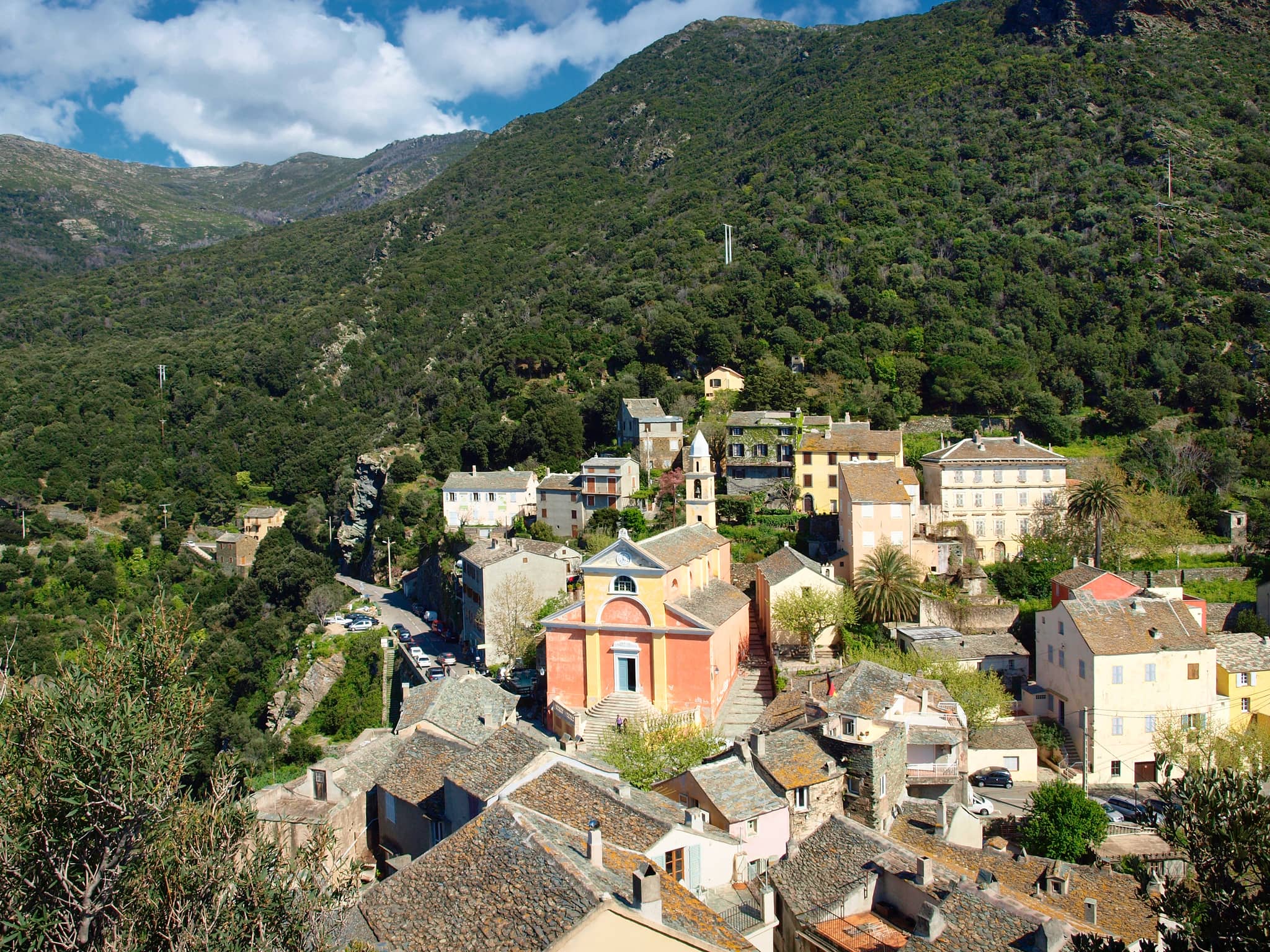 Village of Nonza Views
