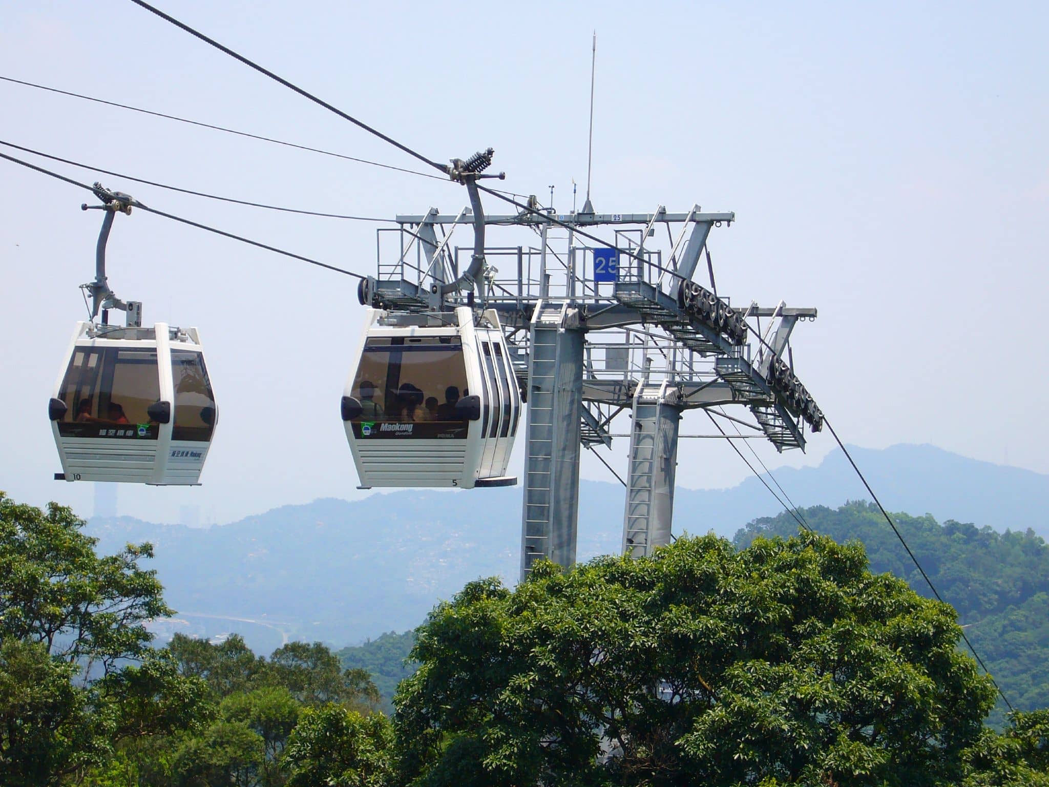 Maokong Gondola Views