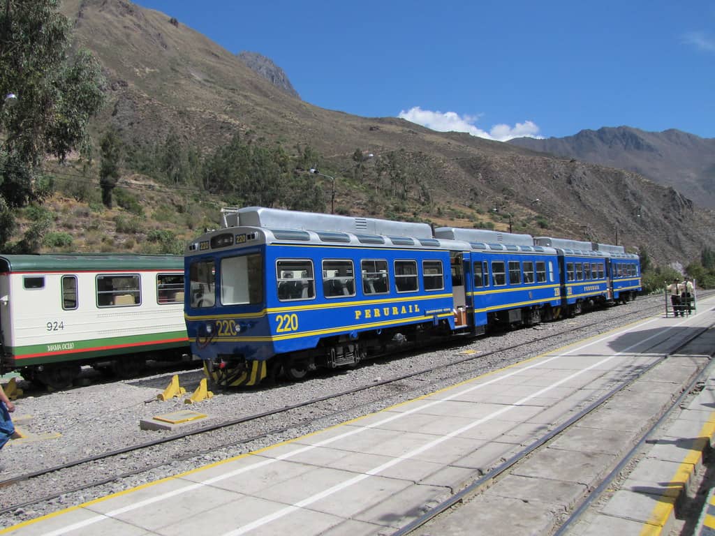 Train Journey to Aguas Calientes