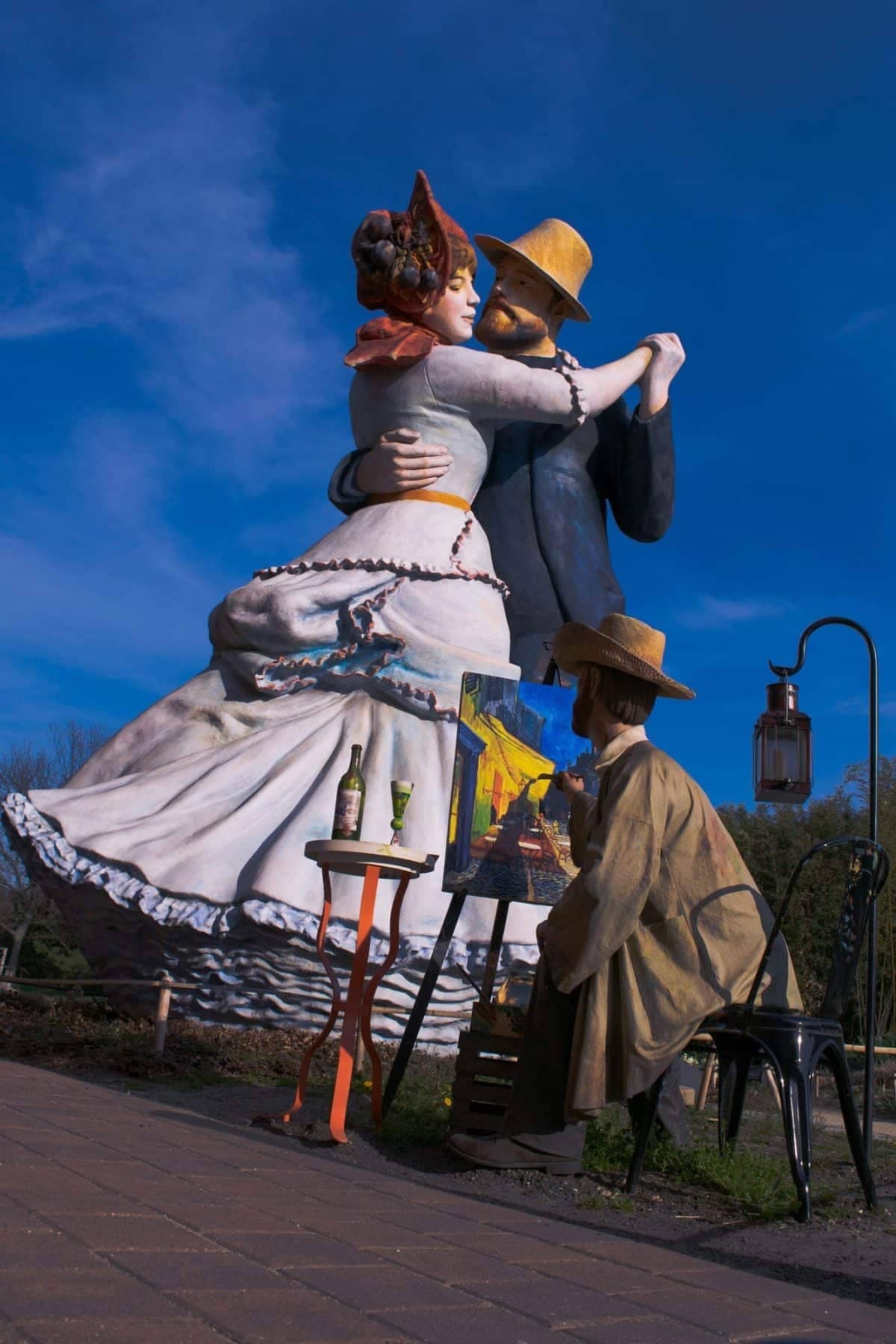 Recreated Impressionist Scenes