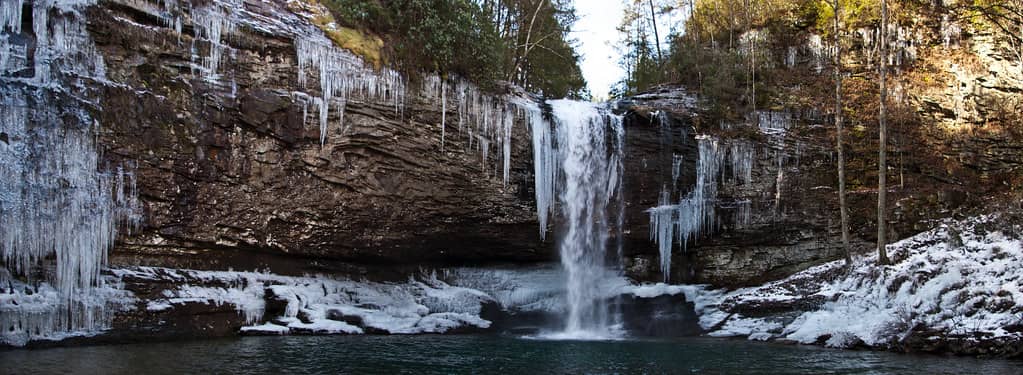 Frozen Waterfalls